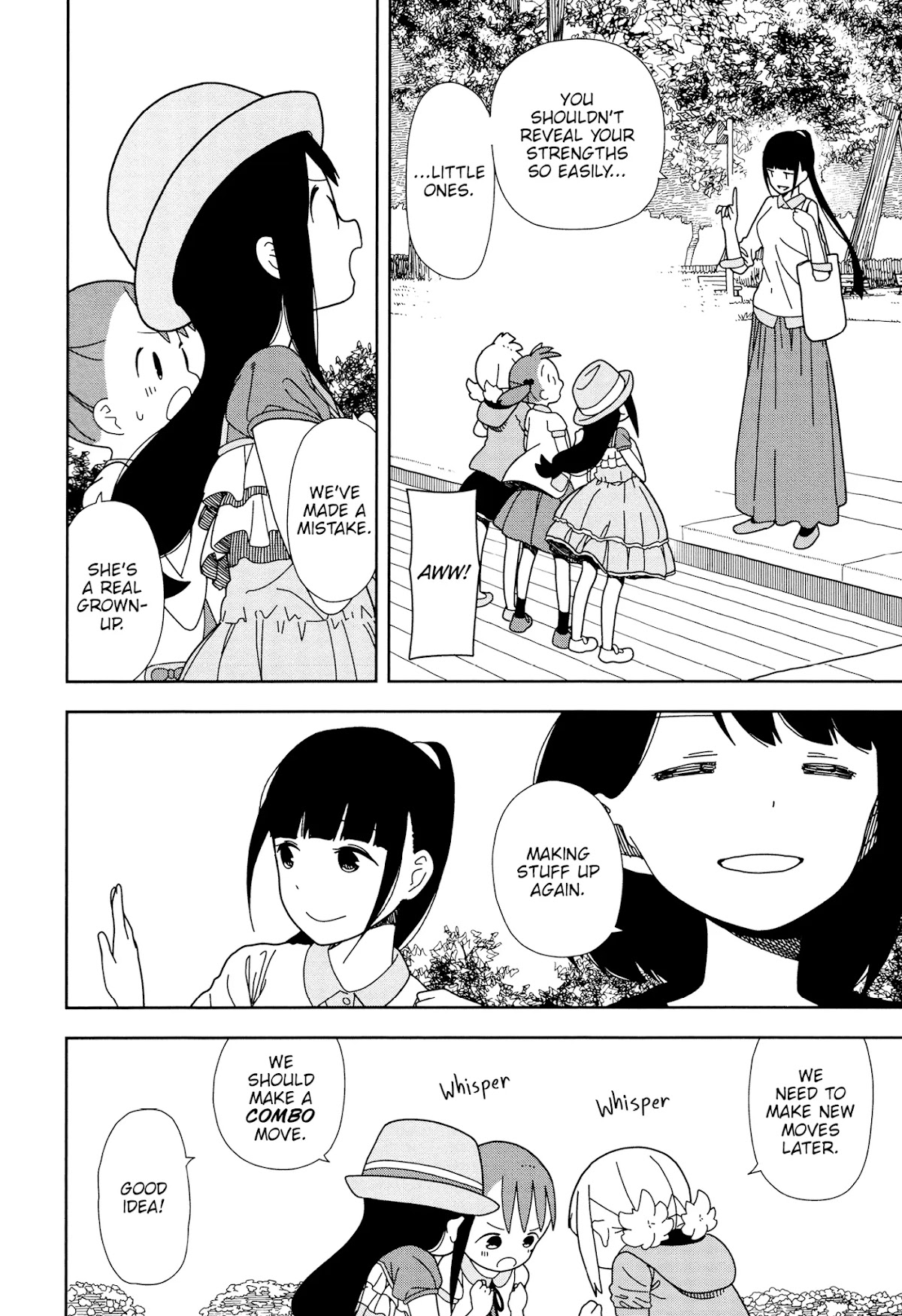 Mitsuboshi Colors Chapter 39 page 22 - Chapter 39: Special Move!