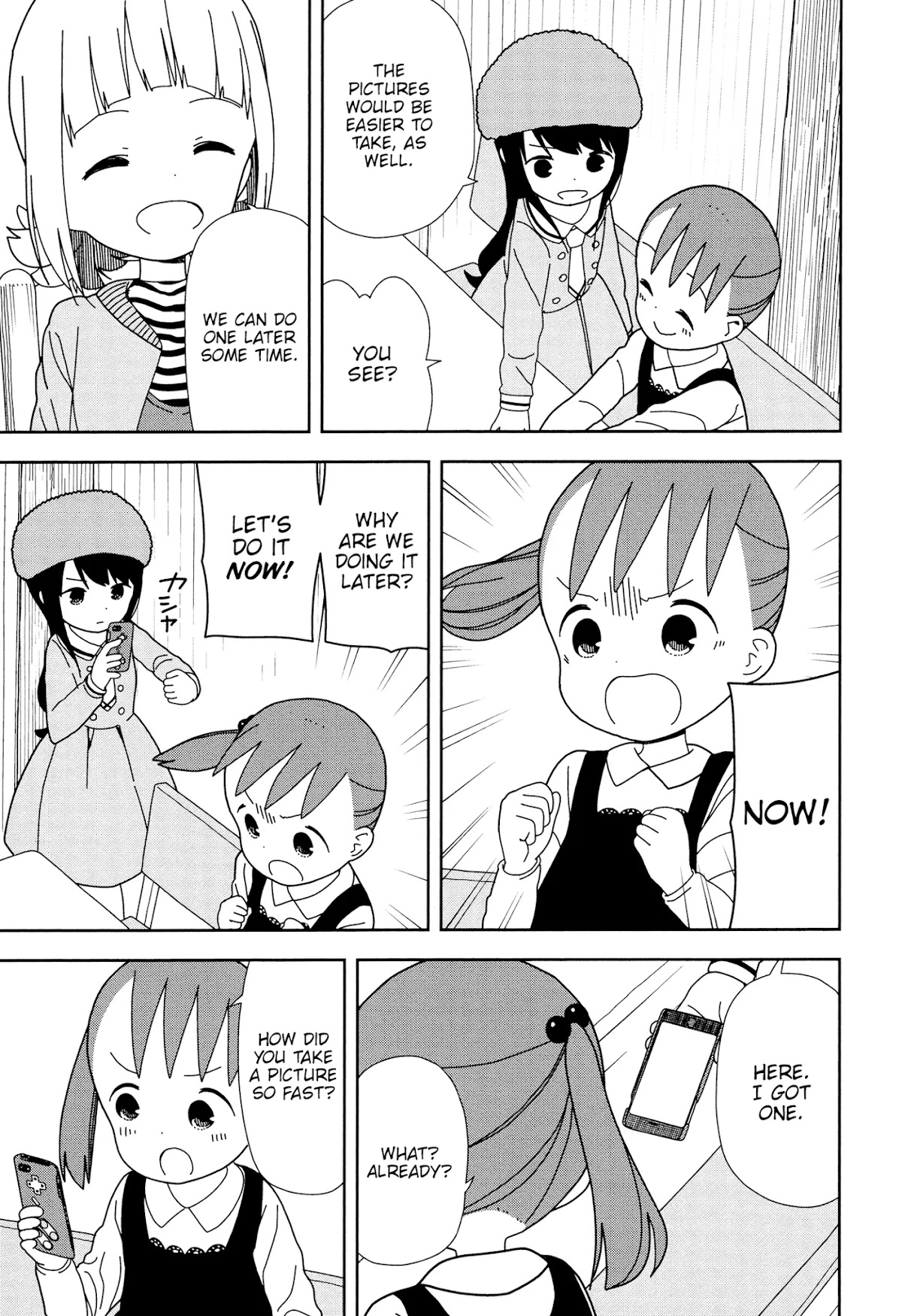 Mitsuboshi Colors Chapter 40 page 5 - Chapter 40: A Small Giant