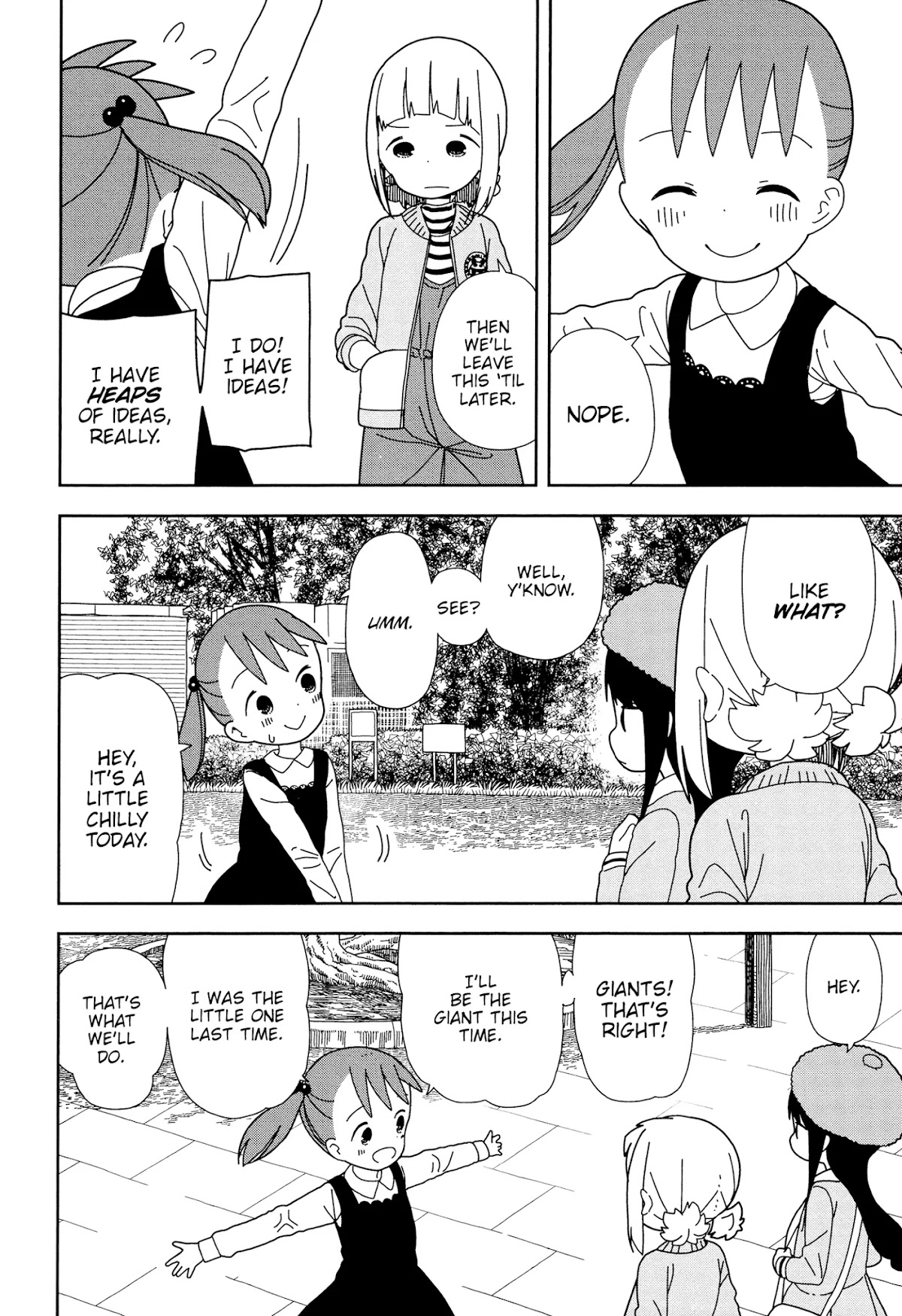 Mitsuboshi Colors Chapter 40 page 8 - Chapter 40: A Small Giant