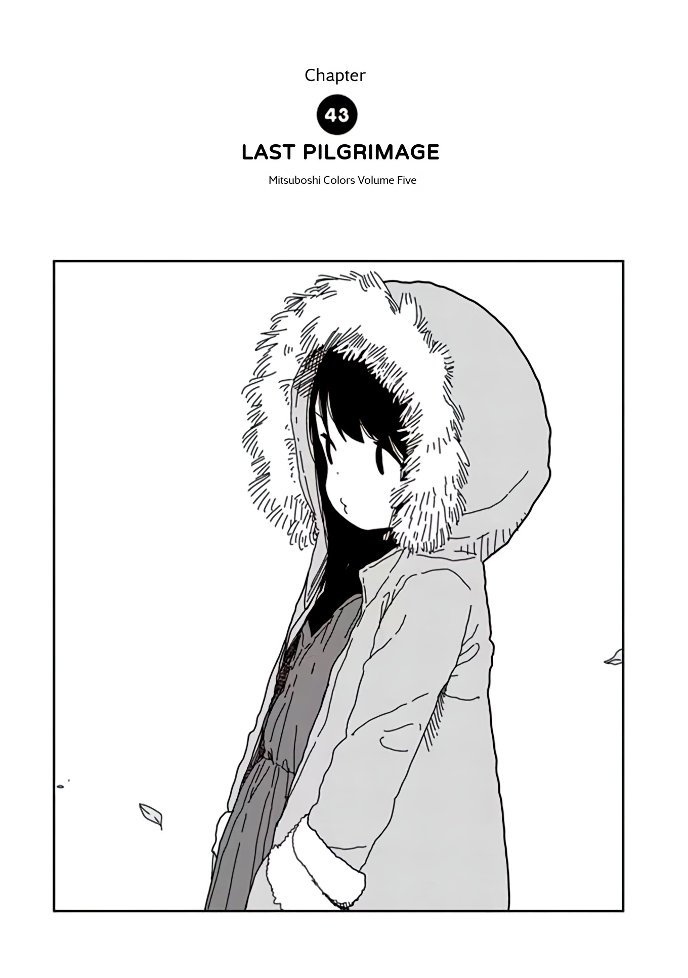 Mitsuboshi Colors Chapter 43 page 1 - Chapter 43: Last Pilgrimage
