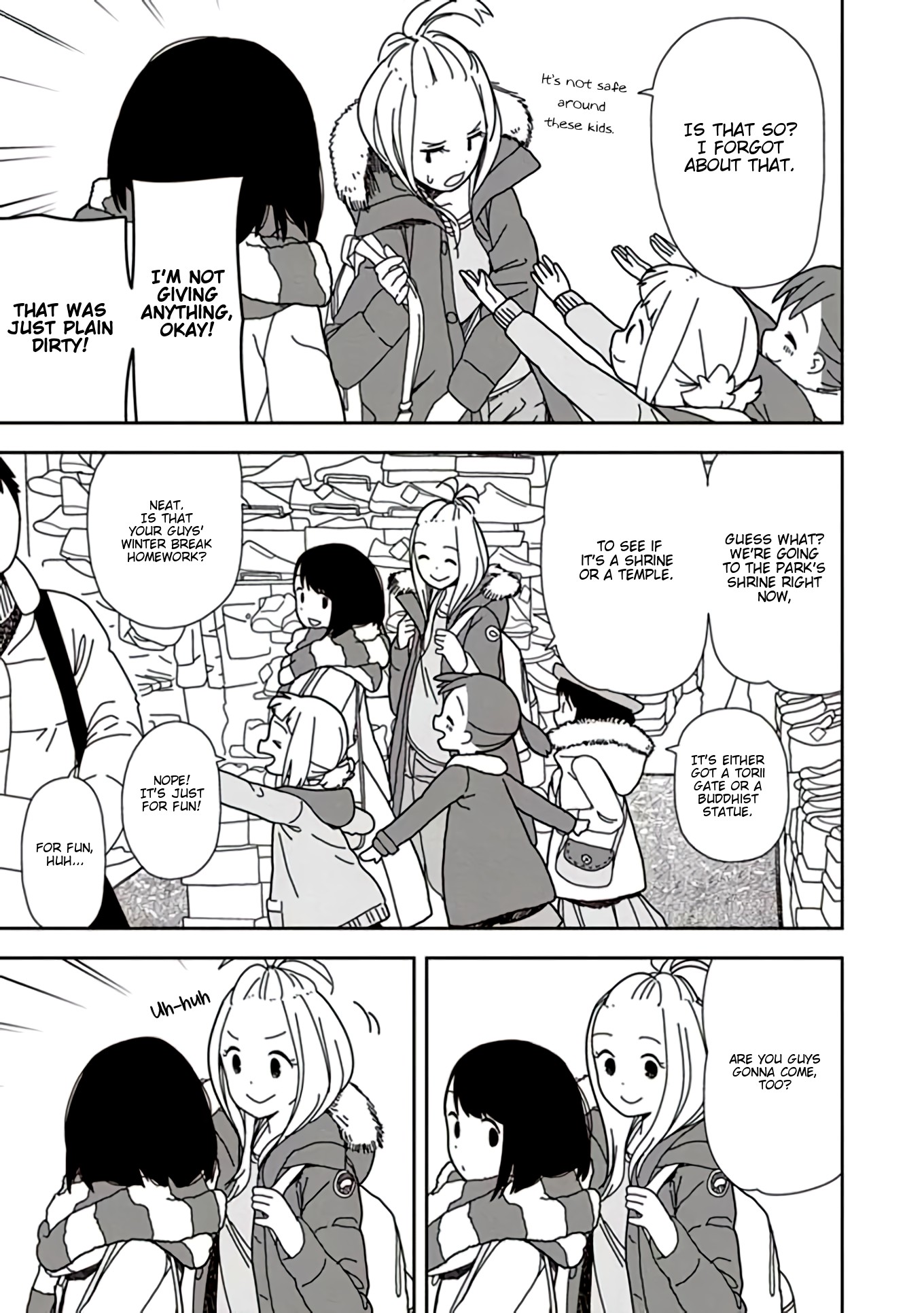 Mitsuboshi Colors Chapter 43 page 13 - Chapter 43: Last Pilgrimage
