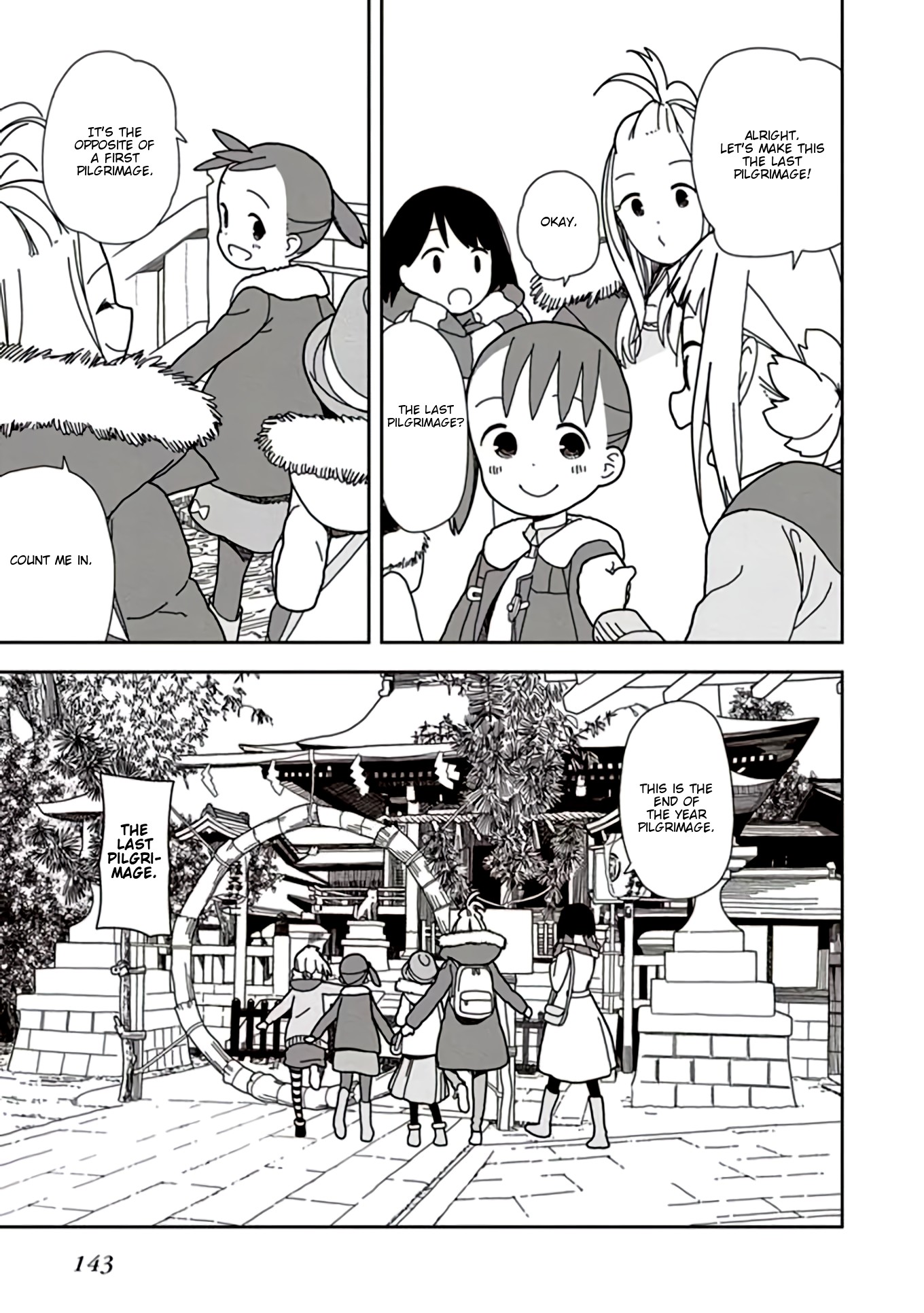 Mitsuboshi Colors Chapter 43 page 19 - Chapter 43: Last Pilgrimage