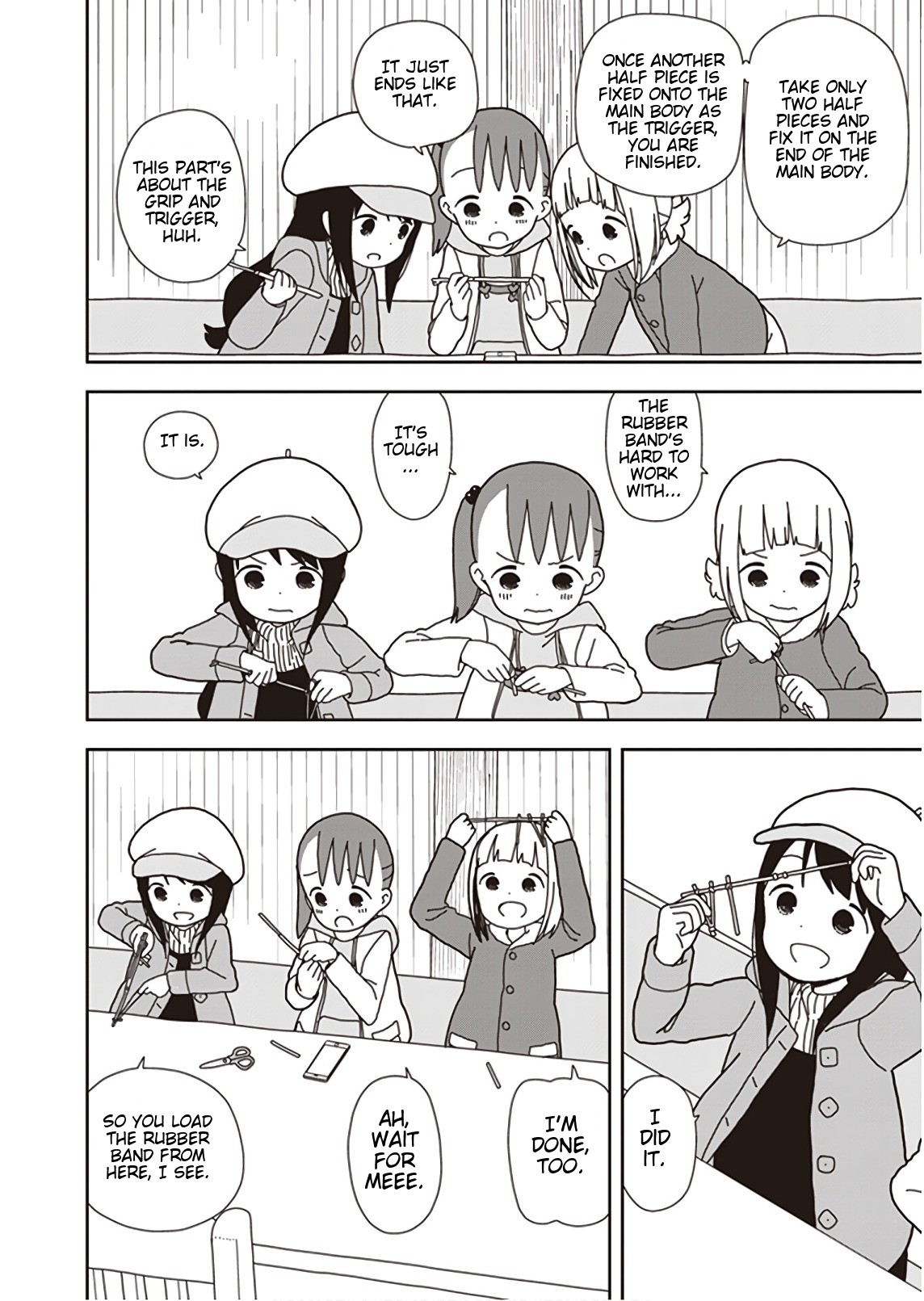 Mitsuboshi Colors Chapter 44 page 14 - Chapter 44: Rubber Band Gun