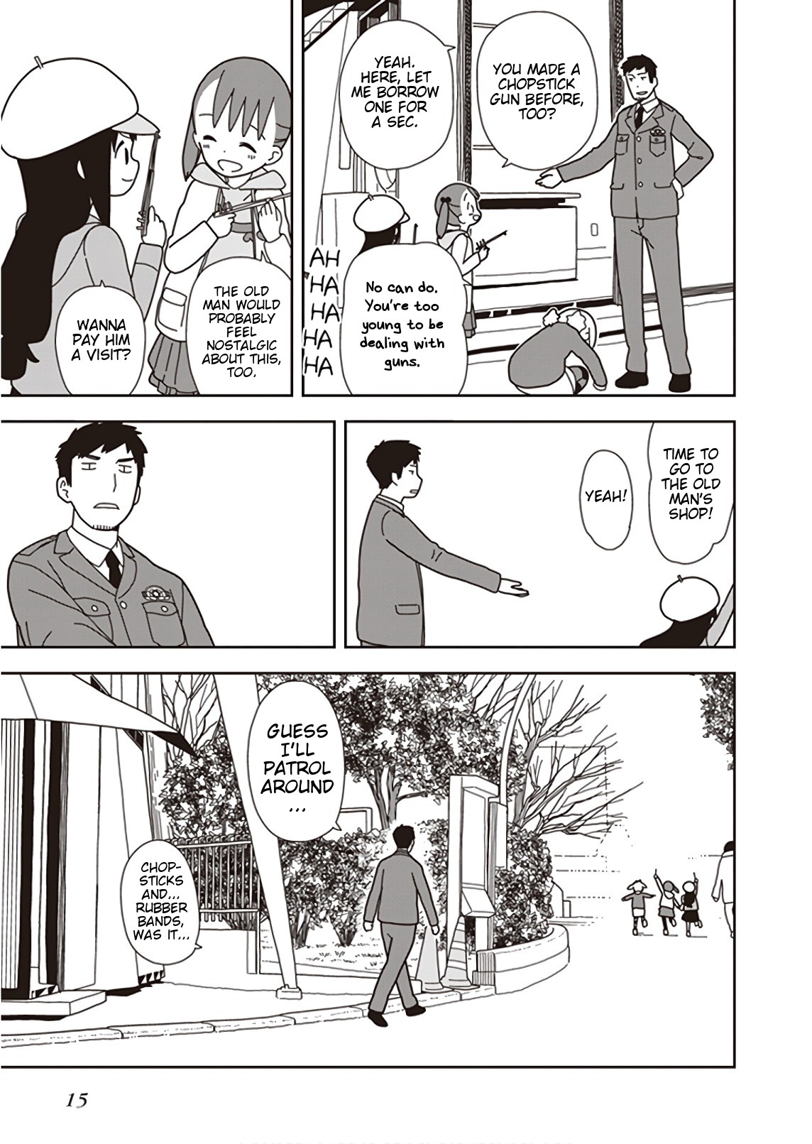 Mitsuboshi Colors Chapter 44 page 17 - Chapter 44: Rubber Band Gun