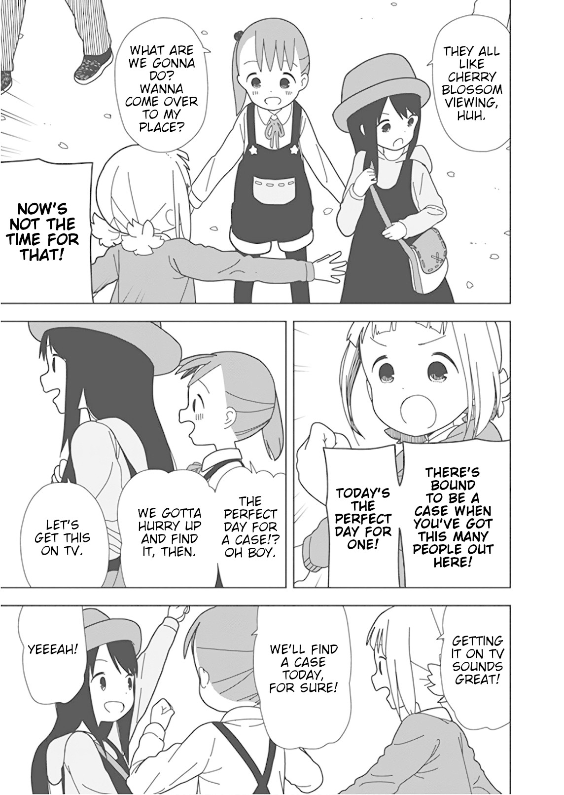 Mitsuboshi Colors Chapter 46 page 3 - Chapter 46: A Fine Day for a Case