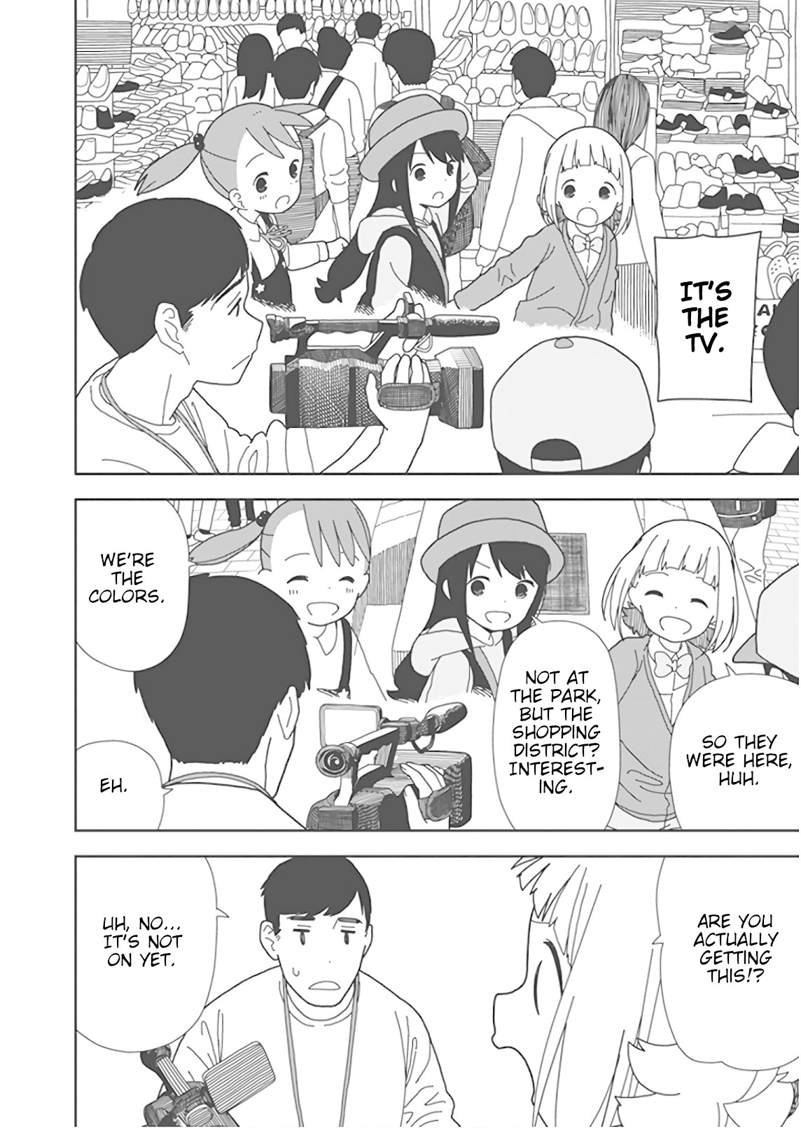 Mitsuboshi Colors Chapter 46 page 8 - Chapter 46: A Fine Day for a Case