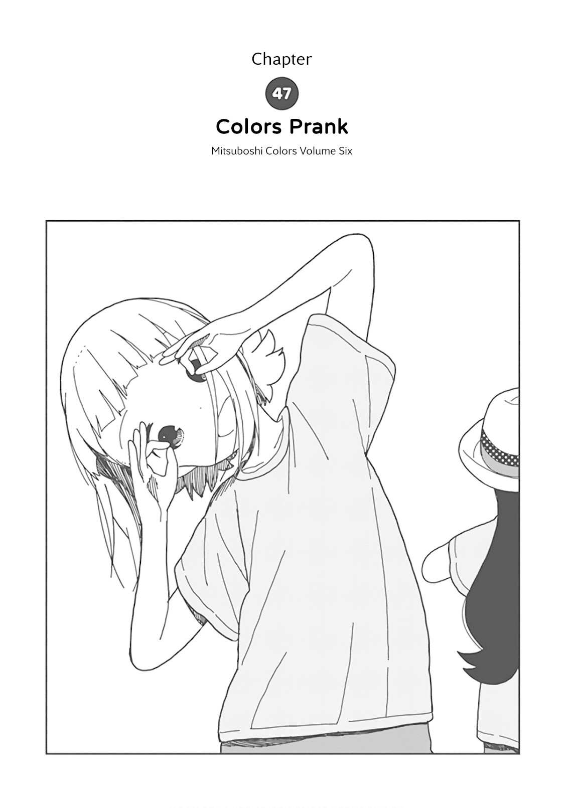 Mitsuboshi Colors Chapter 47 page 1 - Chapter 47: Colors Prank