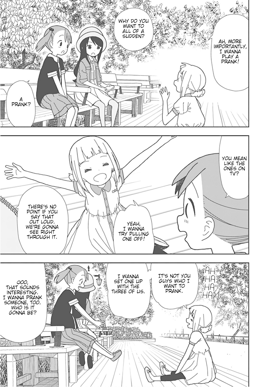Mitsuboshi Colors Chapter 47 page 3 - Chapter 47: Colors Prank