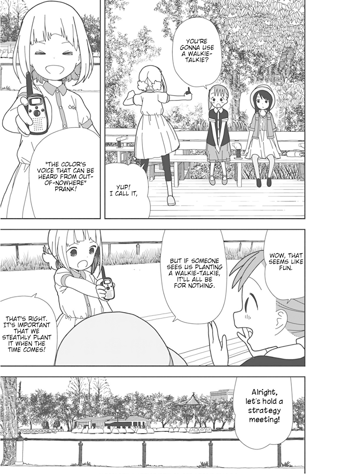 Mitsuboshi Colors Chapter 47 page 5 - Chapter 47: Colors Prank