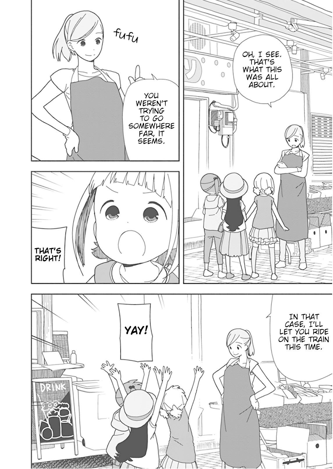Mitsuboshi Colors Chapter 48 page 10 - Chapter 48: Finding The Giant Robot ~Part 1~