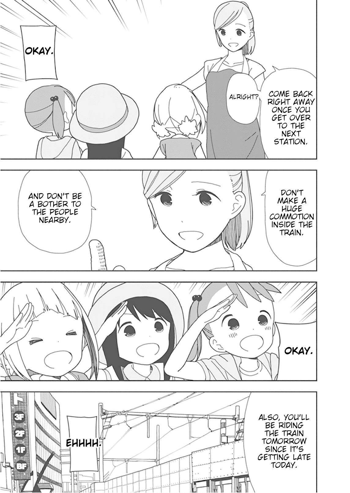 Mitsuboshi Colors Chapter 48 page 11 - Chapter 48: Finding The Giant Robot ~Part 1~