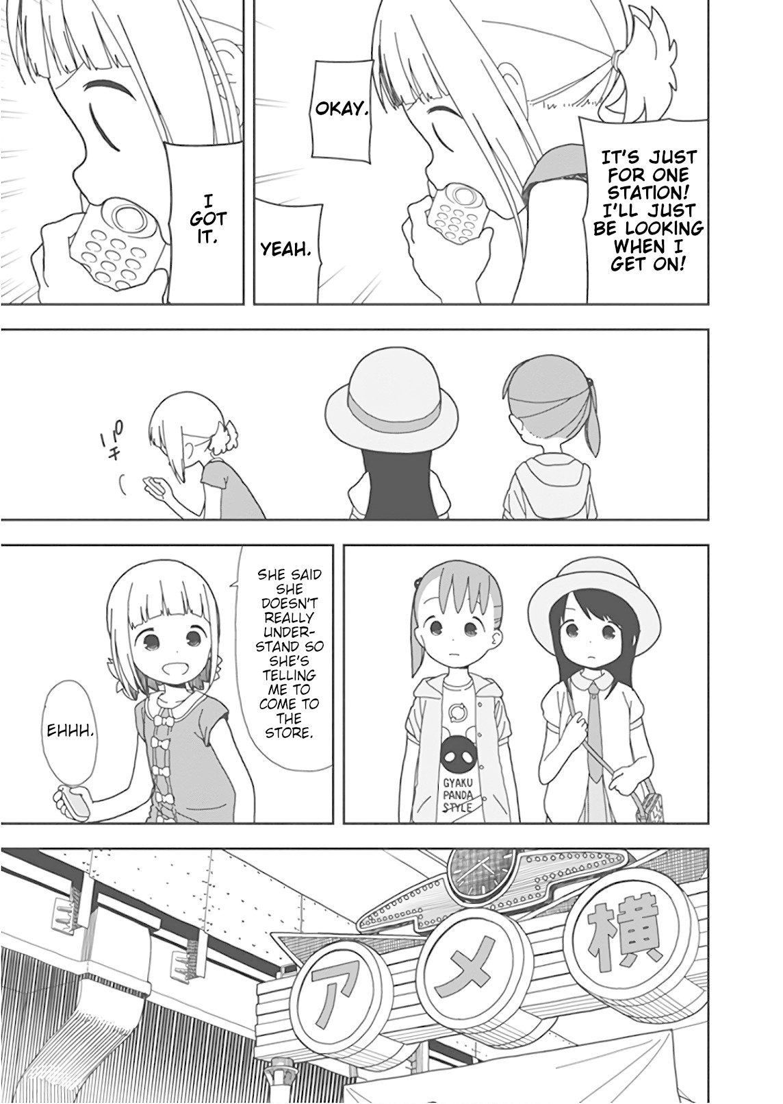 Mitsuboshi Colors Chapter 48 page 9 - Chapter 48: Finding The Giant Robot ~Part 1~