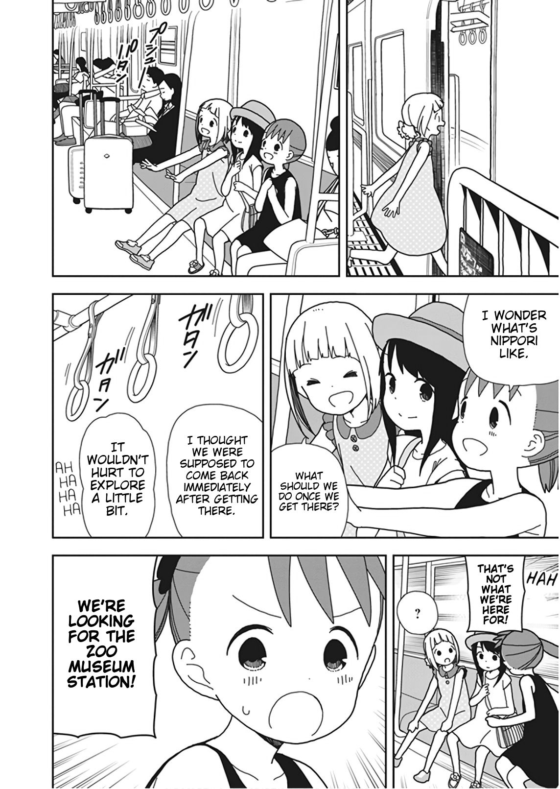 Mitsuboshi Colors Chapter 49 page 14 - Chapter 49: Finding The Giant Robot ~Part 2~