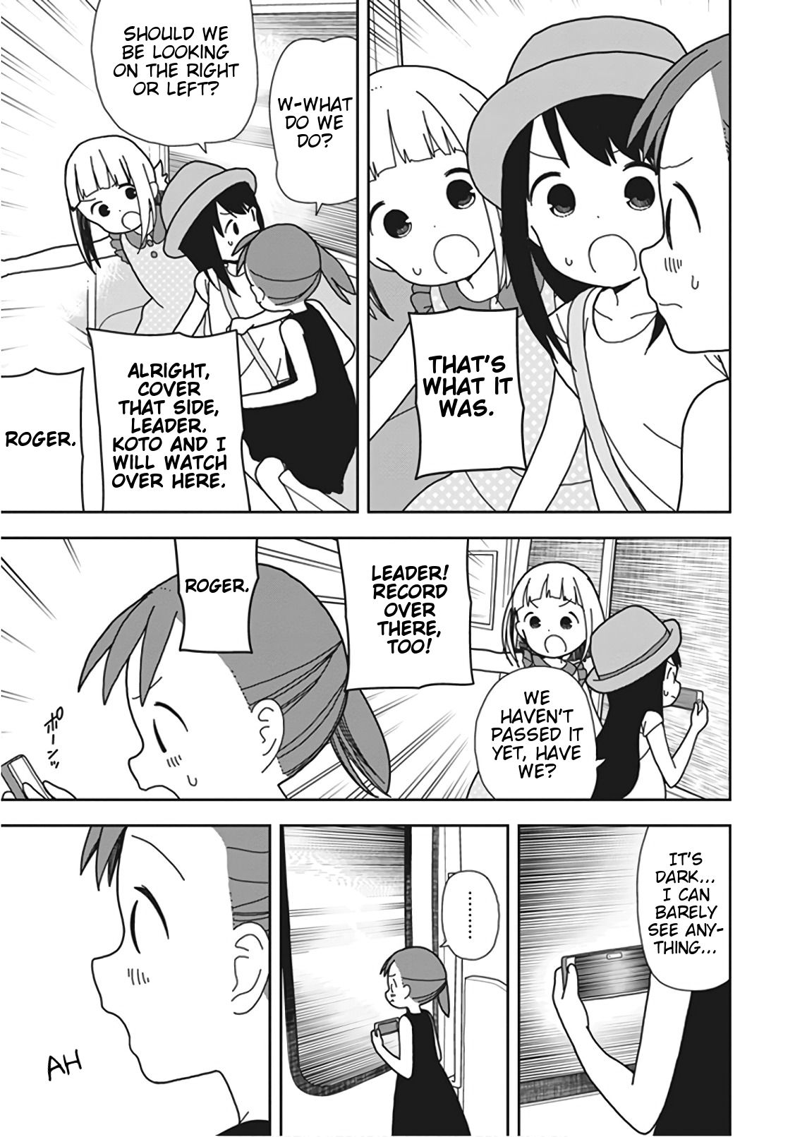 Mitsuboshi Colors Chapter 49 page 15 - Chapter 49: Finding The Giant Robot ~Part 2~