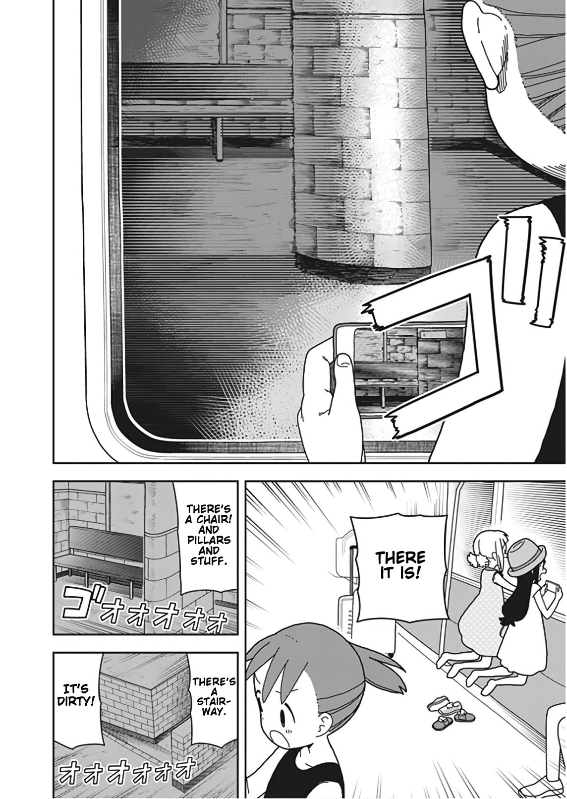 Mitsuboshi Colors Chapter 49 page 16 - Chapter 49: Finding The Giant Robot ~Part 2~