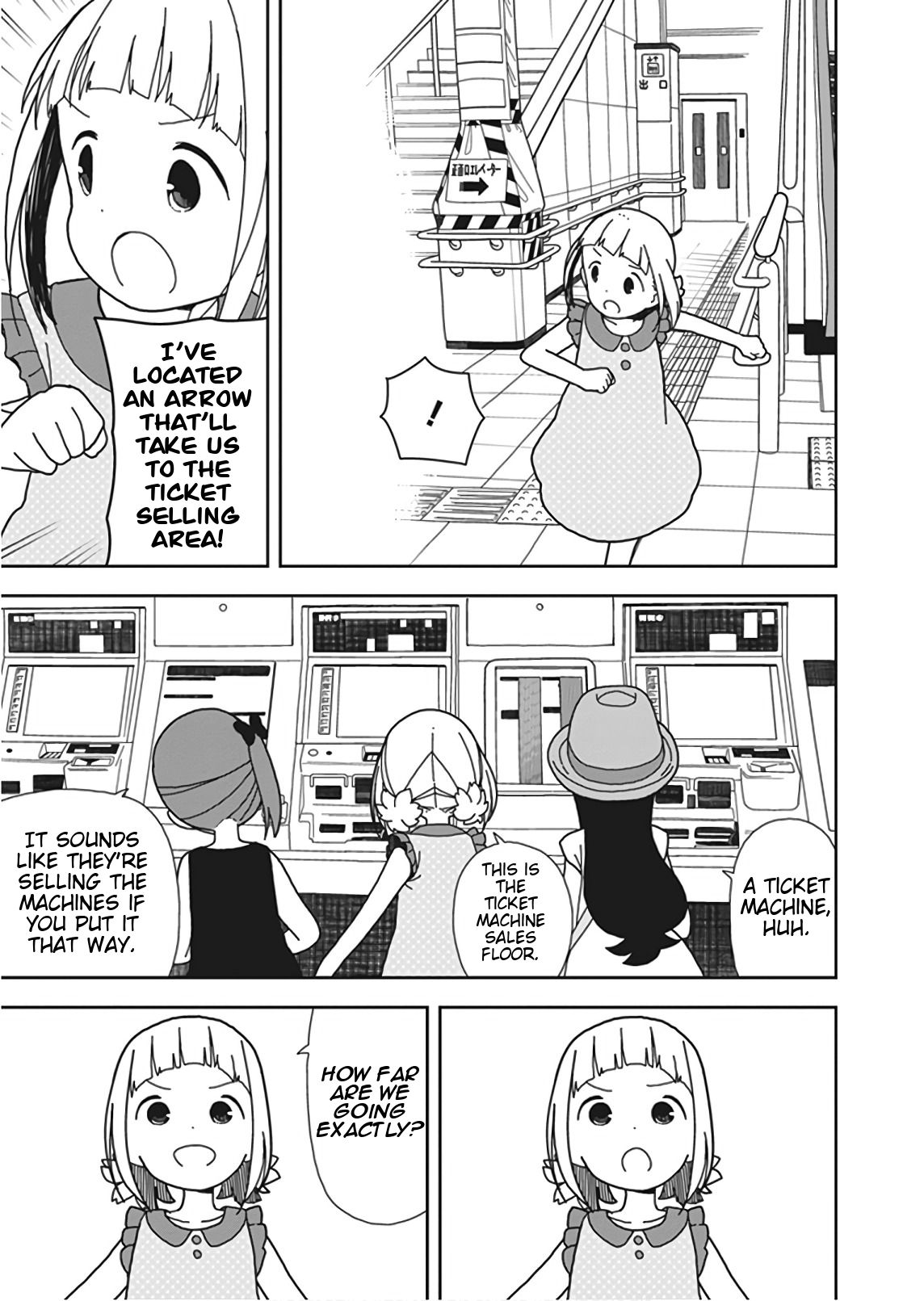 Mitsuboshi Colors Chapter 49 page 5 - Chapter 49: Finding The Giant Robot ~Part 2~