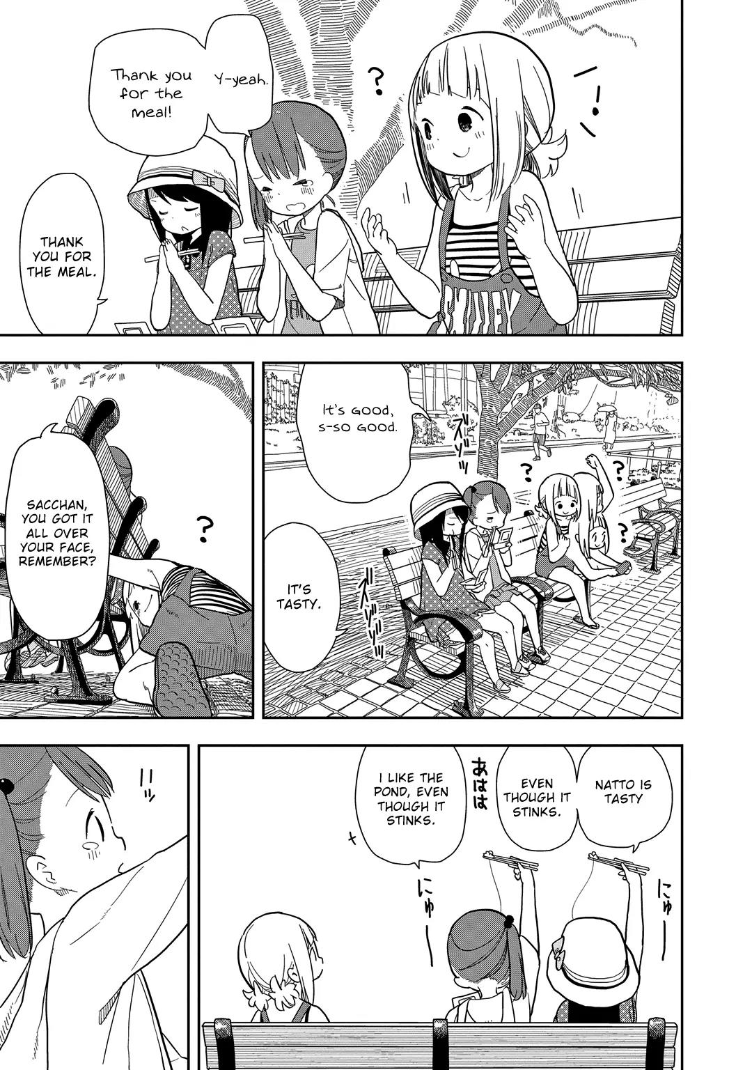 Mitsuboshi Colors Chapter 5 page 11 - Chapter 5: Pond & Natto