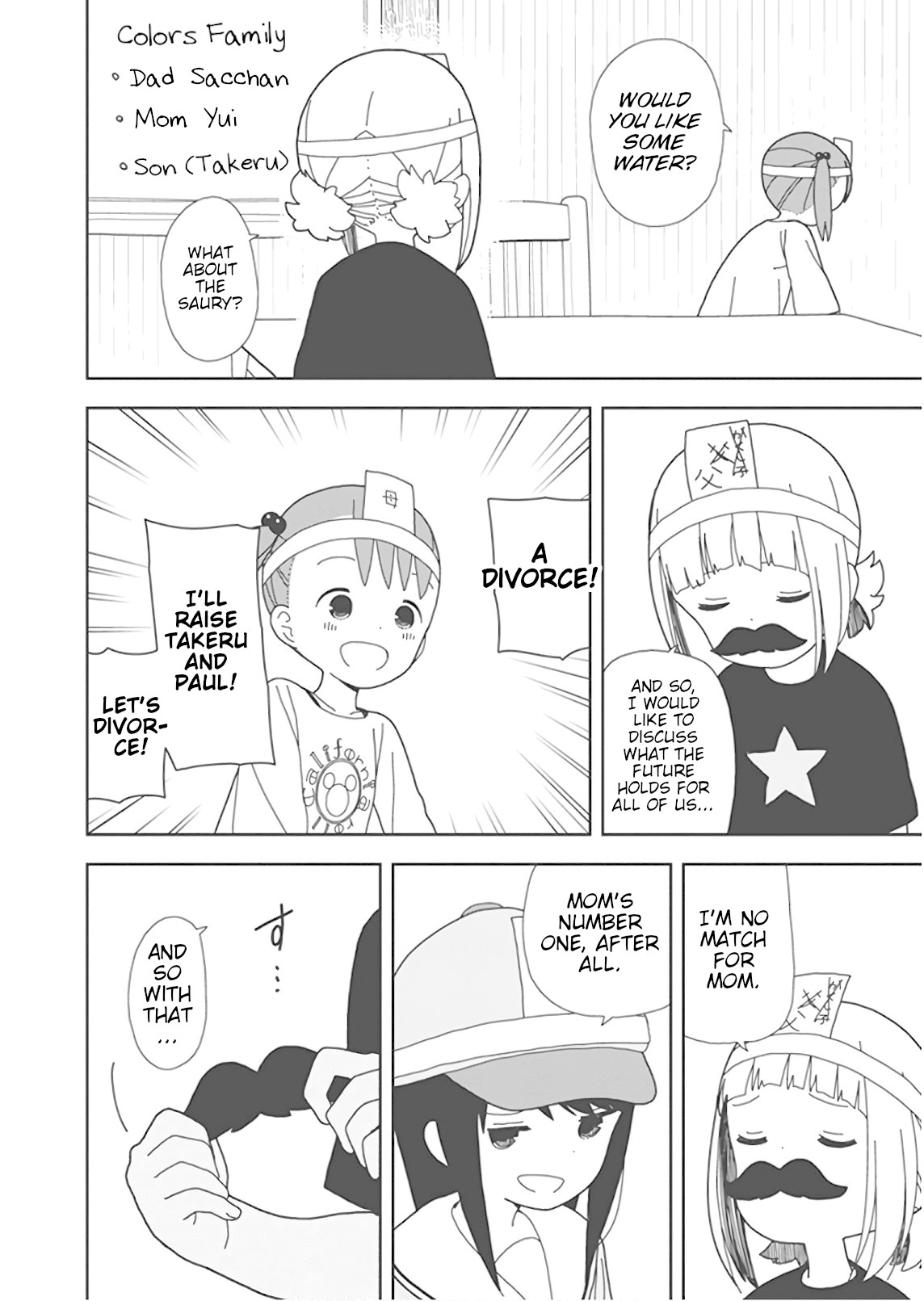 Mitsuboshi Colors Chapter 51 page 16 - Chapter 51: Colors Family