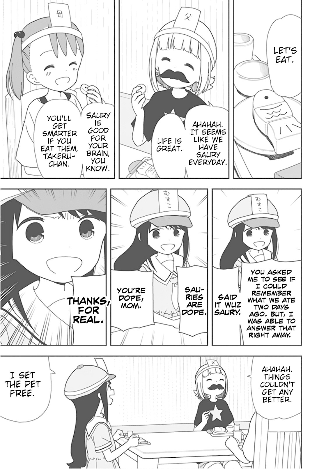 Mitsuboshi Colors Chapter 51 page 7 - Chapter 51: Colors Family