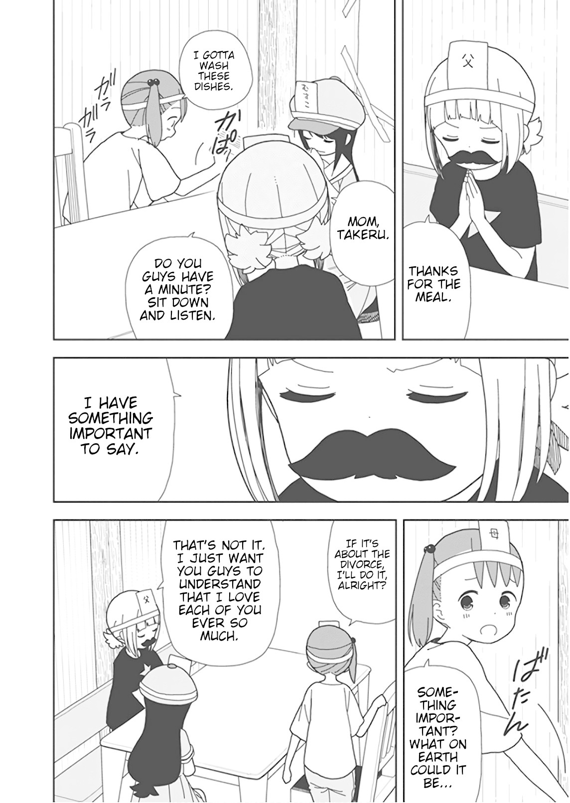 Mitsuboshi Colors Chapter 51 page 8 - Chapter 51: Colors Family