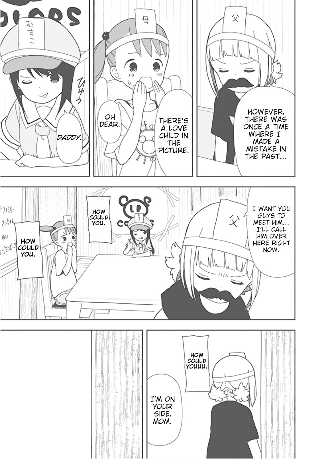 Mitsuboshi Colors Chapter 51 page 9 - Chapter 51: Colors Family