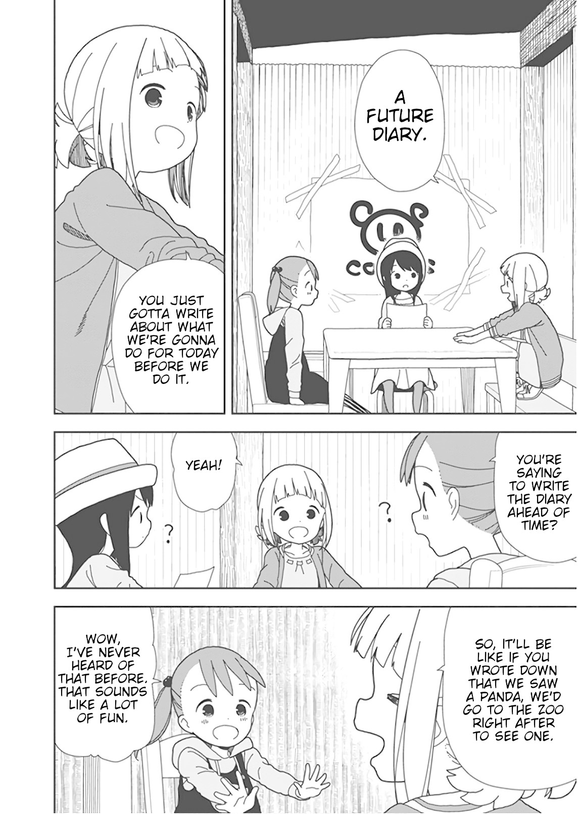Mitsuboshi Colors Chapter 52 page 4 - Chapter 52: Kotoha Aoyama