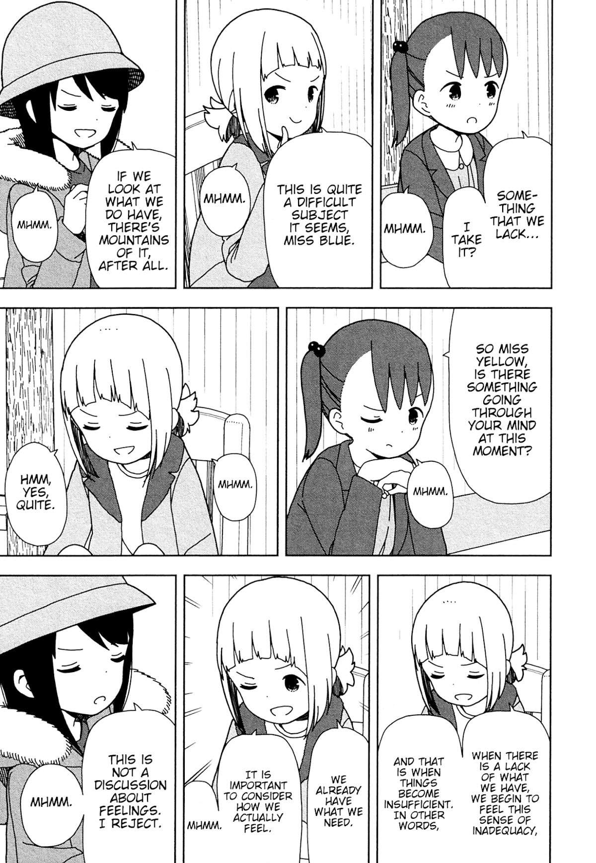 Mitsuboshi Colors Chapter 56 page 3 - Chapter 56: Intellectual Colors