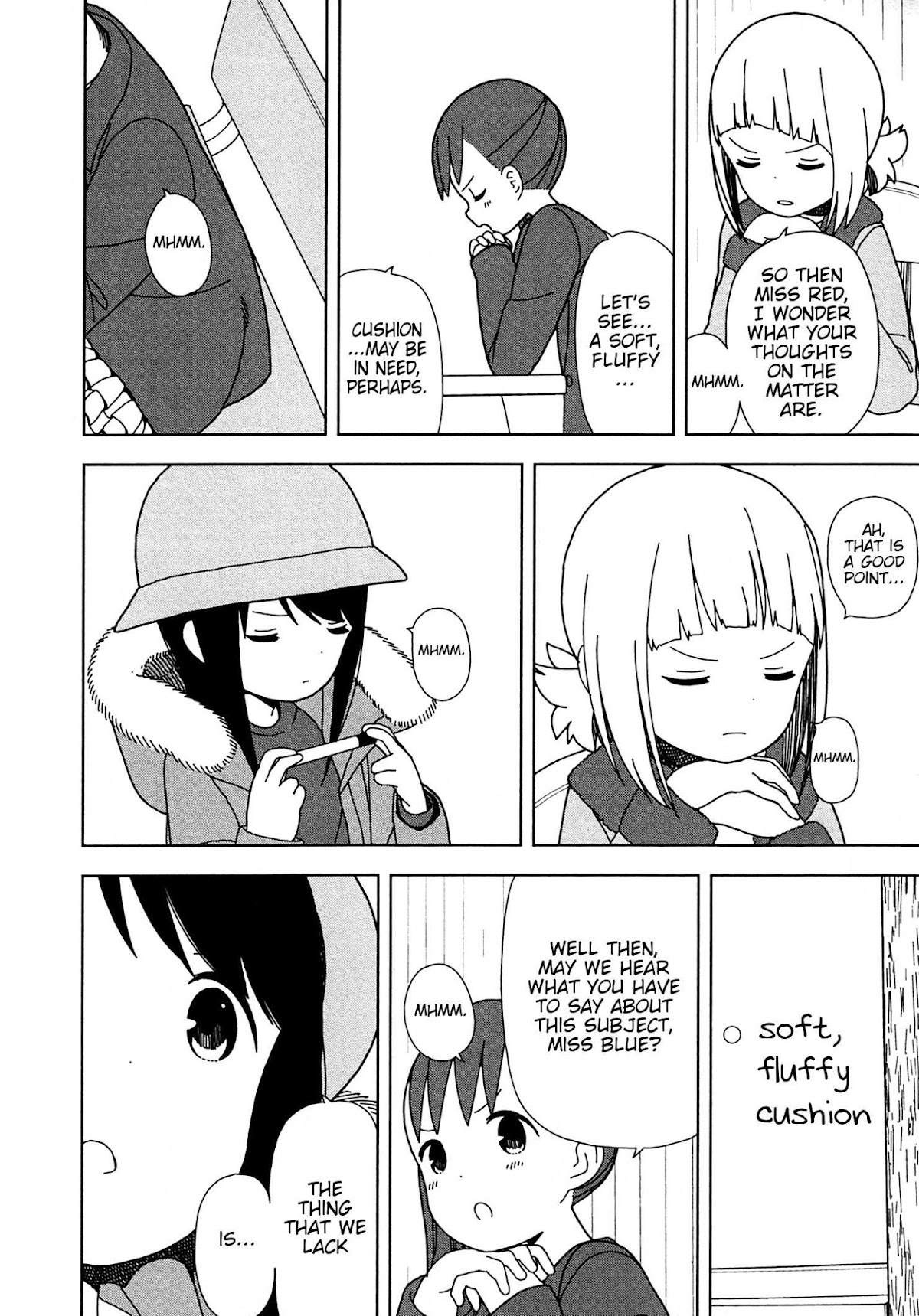 Mitsuboshi Colors Chapter 56 page 4 - Chapter 56: Intellectual Colors