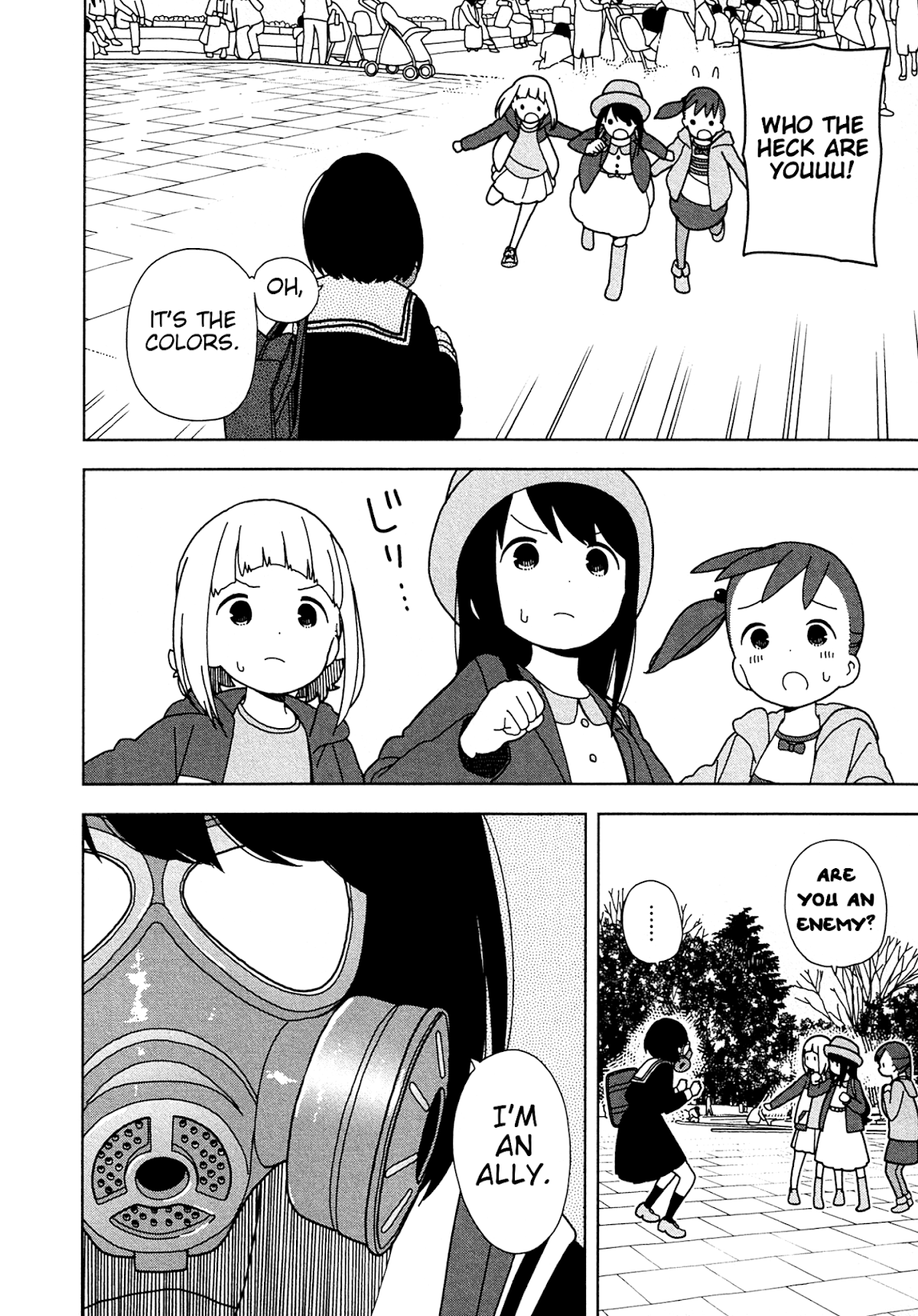 Mitsuboshi Colors Chapter 57 page 4 - Chapter 57: It's Because of Allergies