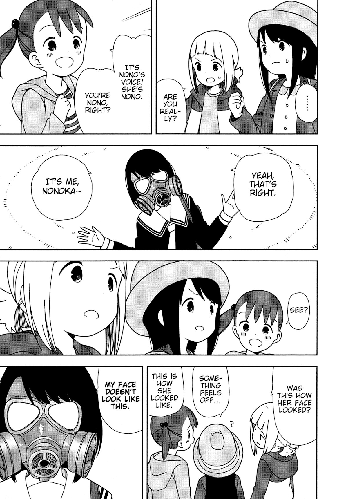 Mitsuboshi Colors Chapter 57 page 5 - Chapter 57: It's Because of Allergies