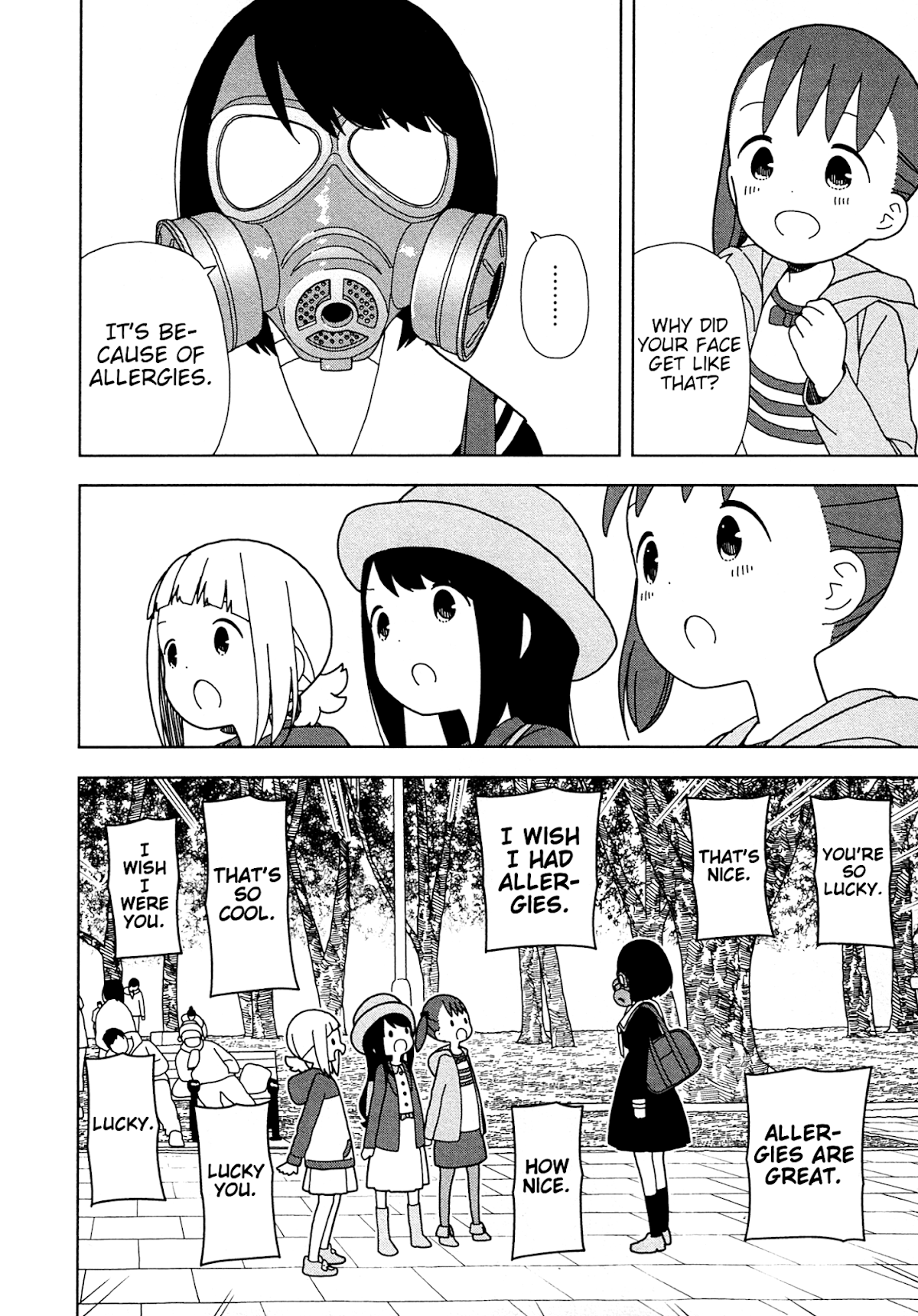 Mitsuboshi Colors Chapter 57 page 6 - Chapter 57: It's Because of Allergies