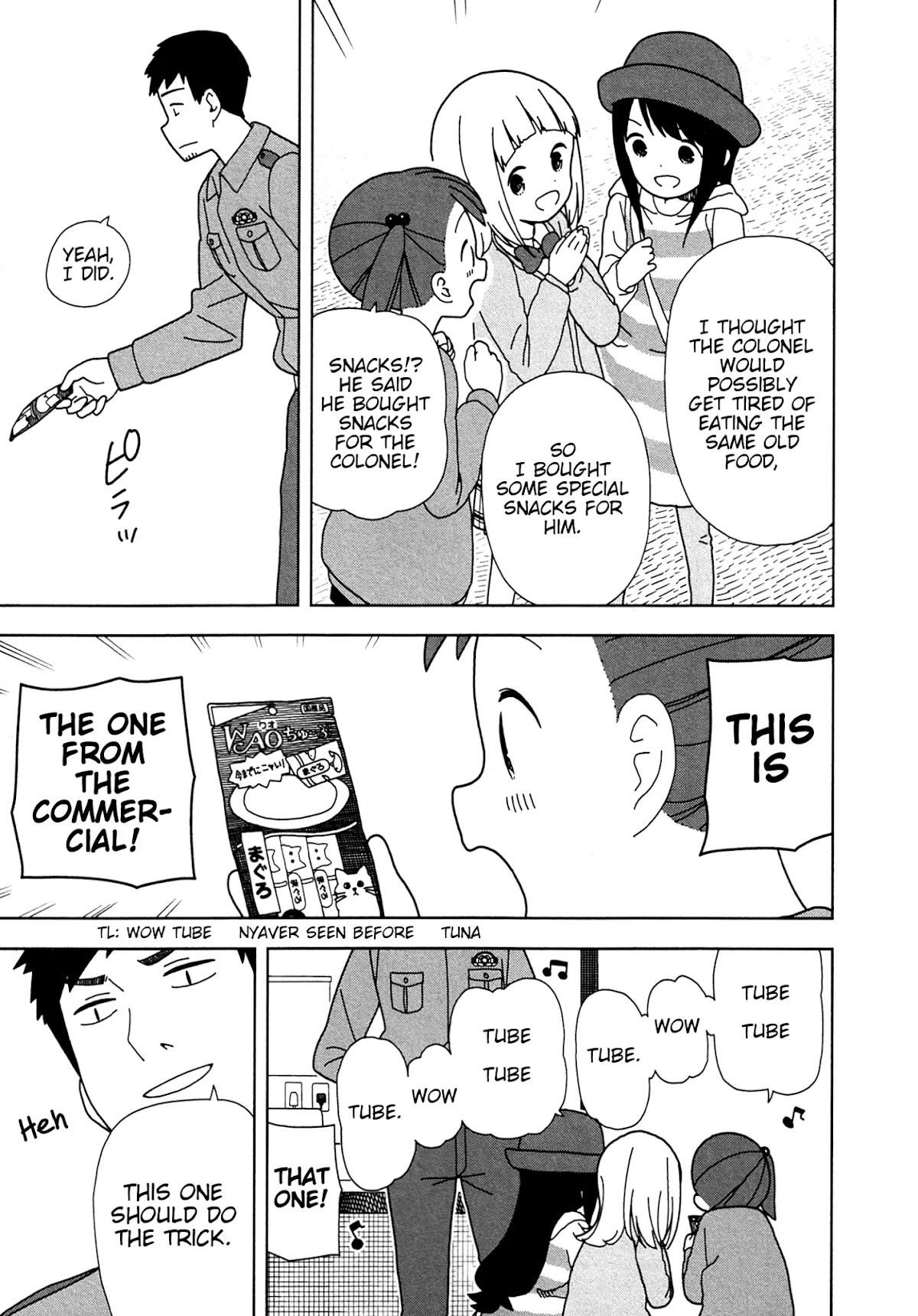 Mitsuboshi Colors Chapter 59 page 11 - Chapter 59: Yocchan & Colonel Monochrome