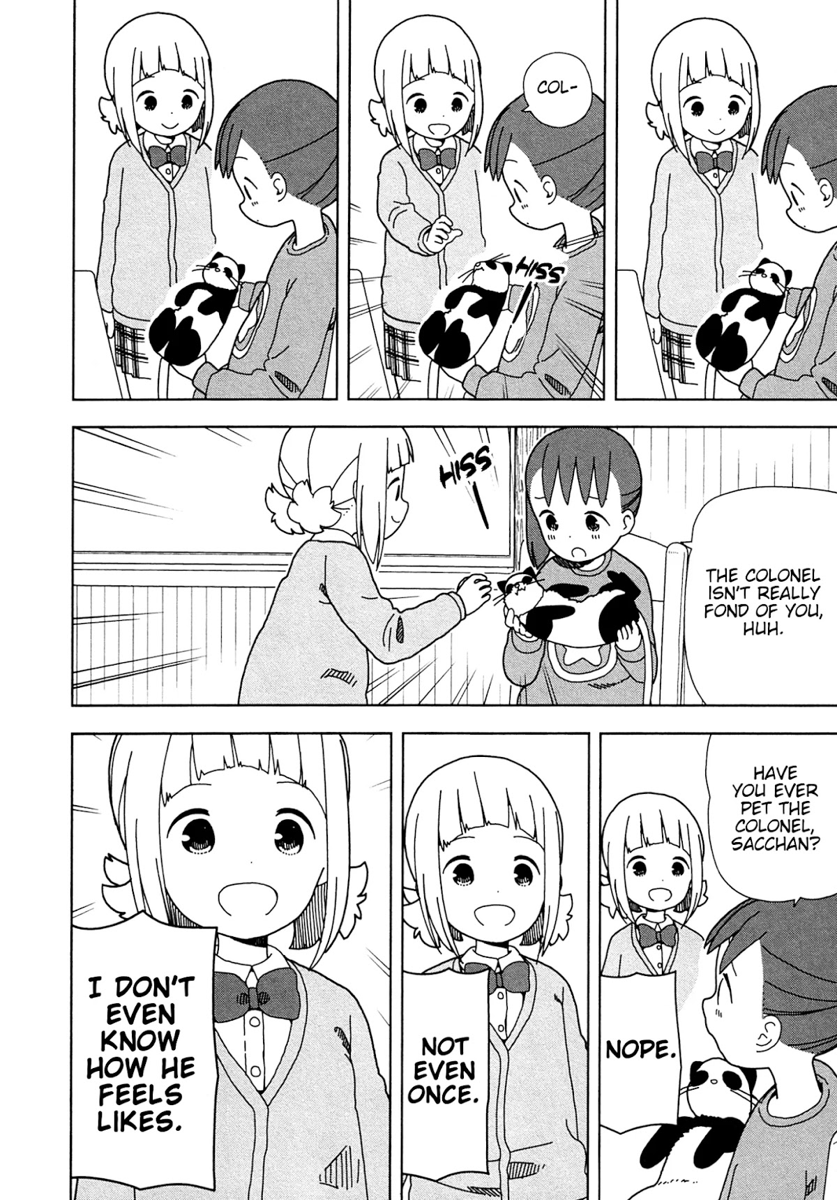 Mitsuboshi Colors Chapter 59 page 4 - Chapter 59: Yocchan & Colonel Monochrome