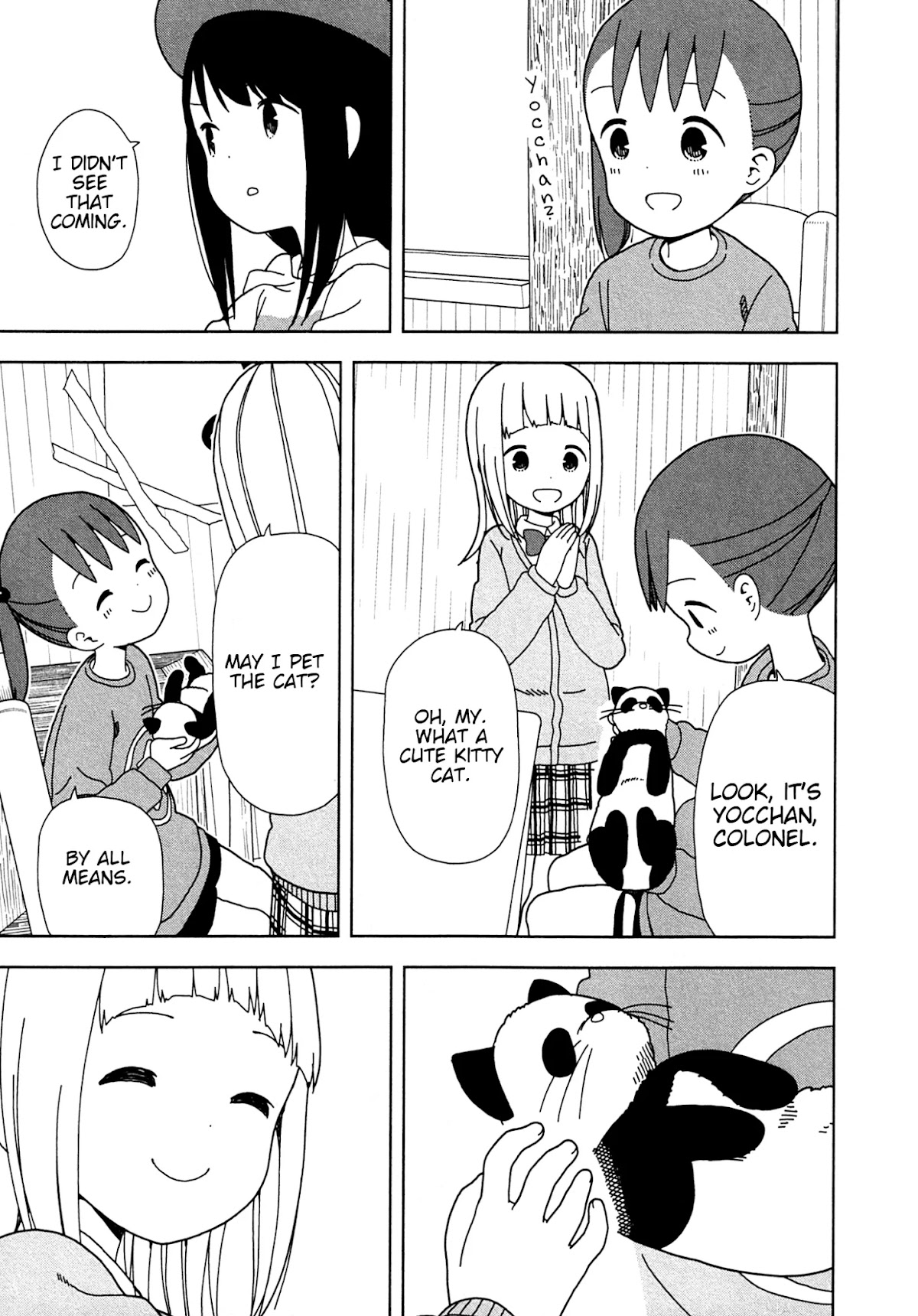 Mitsuboshi Colors Chapter 59 page 7 - Chapter 59: Yocchan & Colonel Monochrome