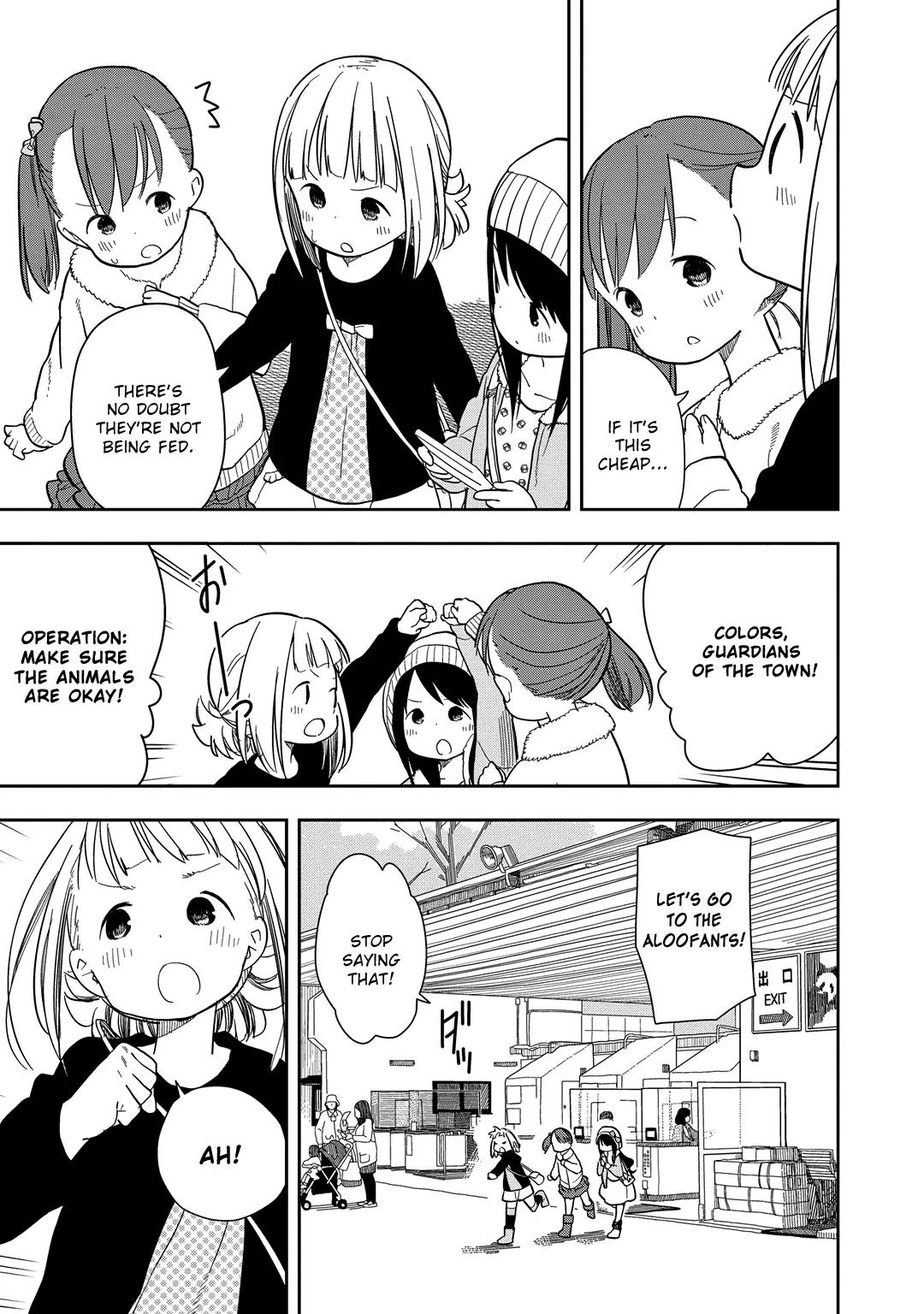 Mitsuboshi Colors Chapter 6 page 5 - Chapter 6: Zoo