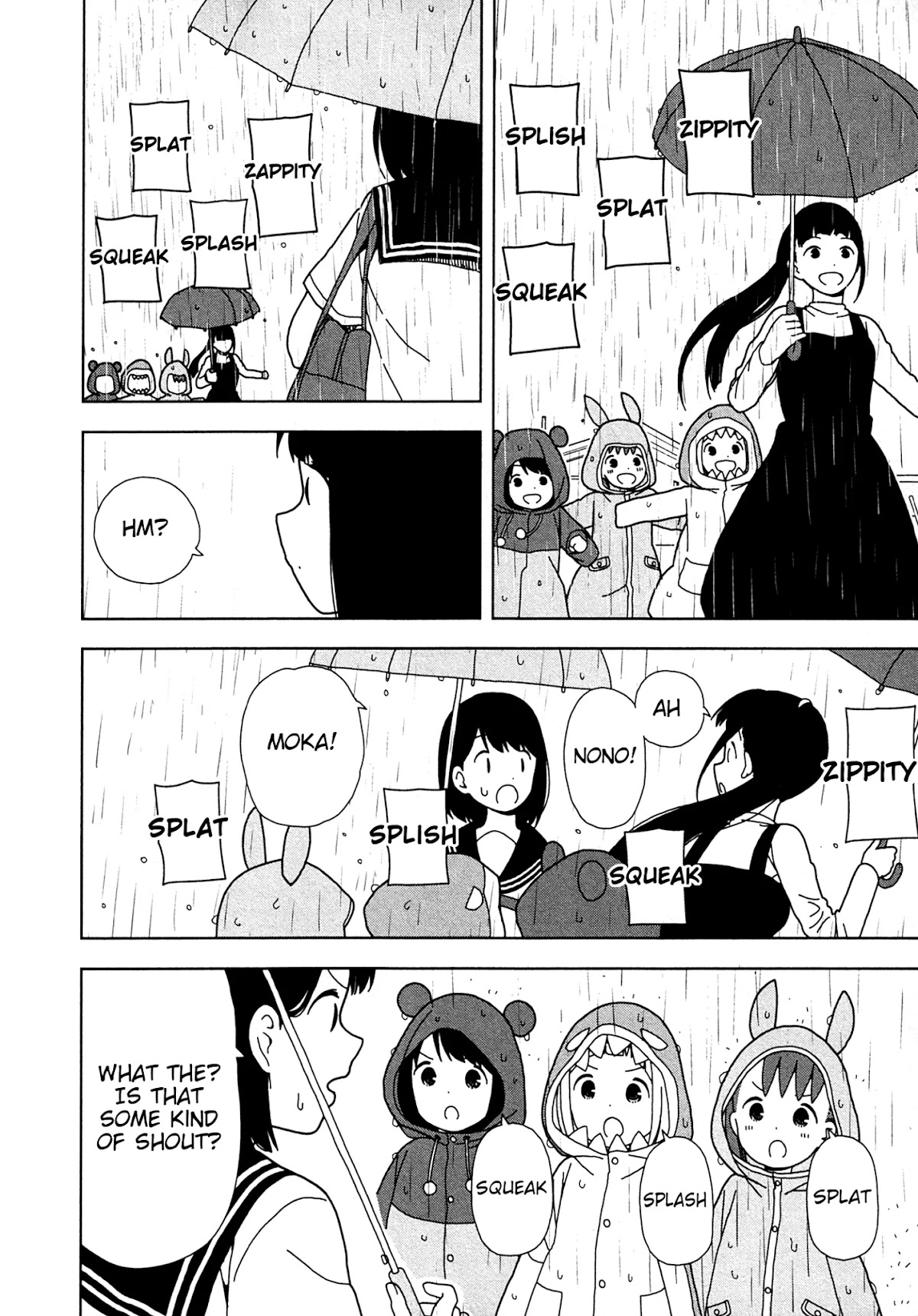 Mitsuboshi Colors Chapter 60 page 14 - Chapter 60: Occasional Rainful Harmony