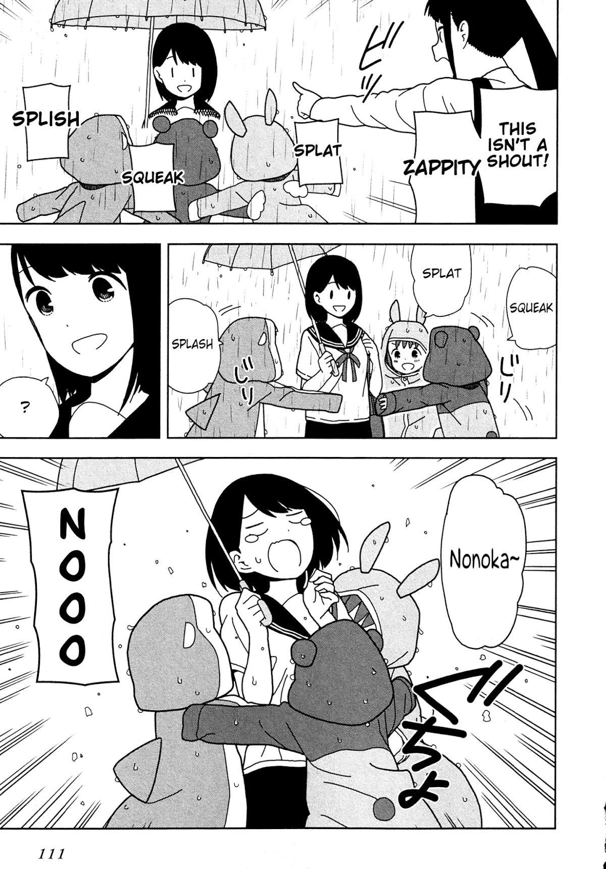 Mitsuboshi Colors Chapter 60 page 15 - Chapter 60: Occasional Rainful Harmony