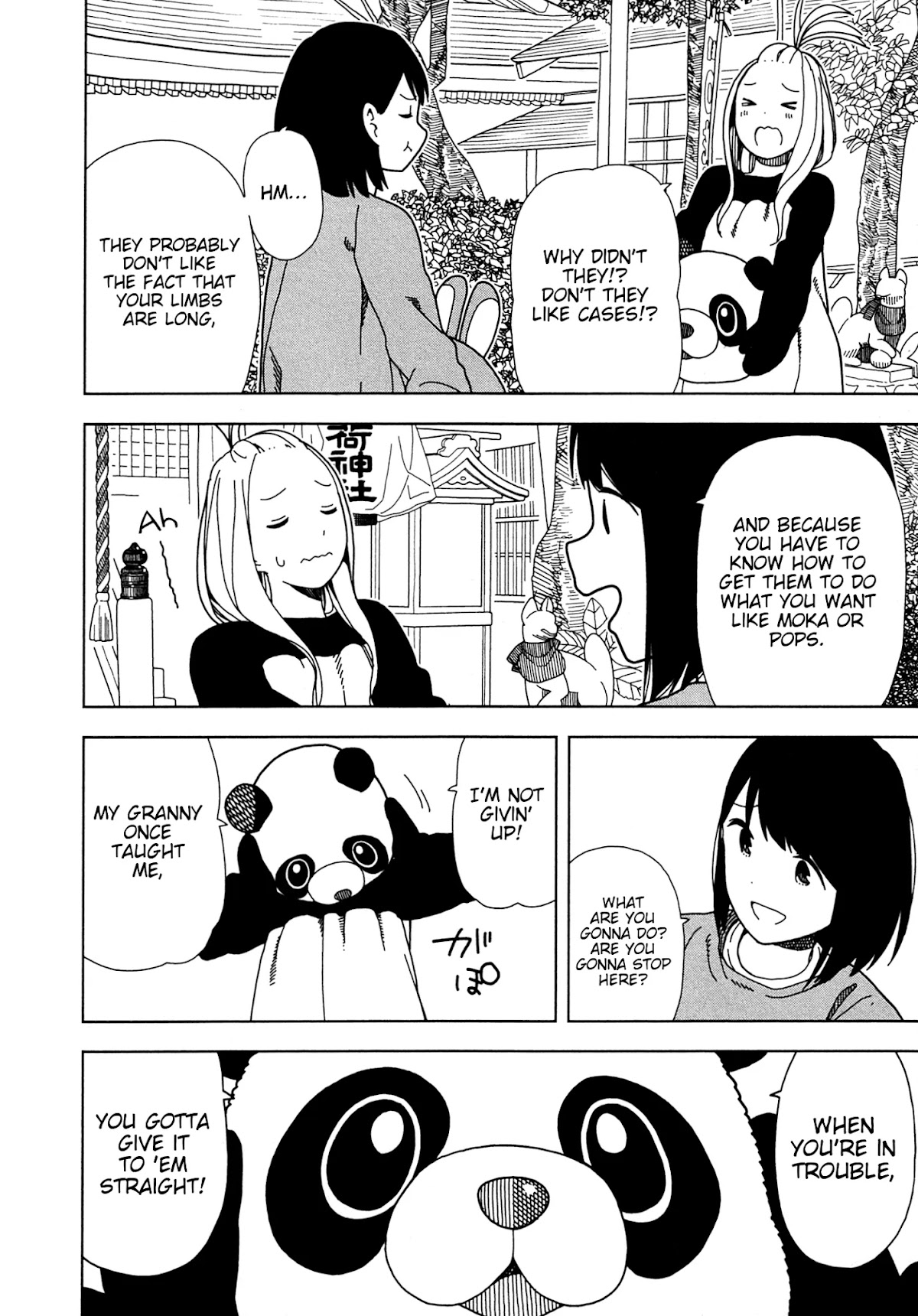Mitsuboshi Colors Chapter 62 page 14 - Chapter 62: Off Panda