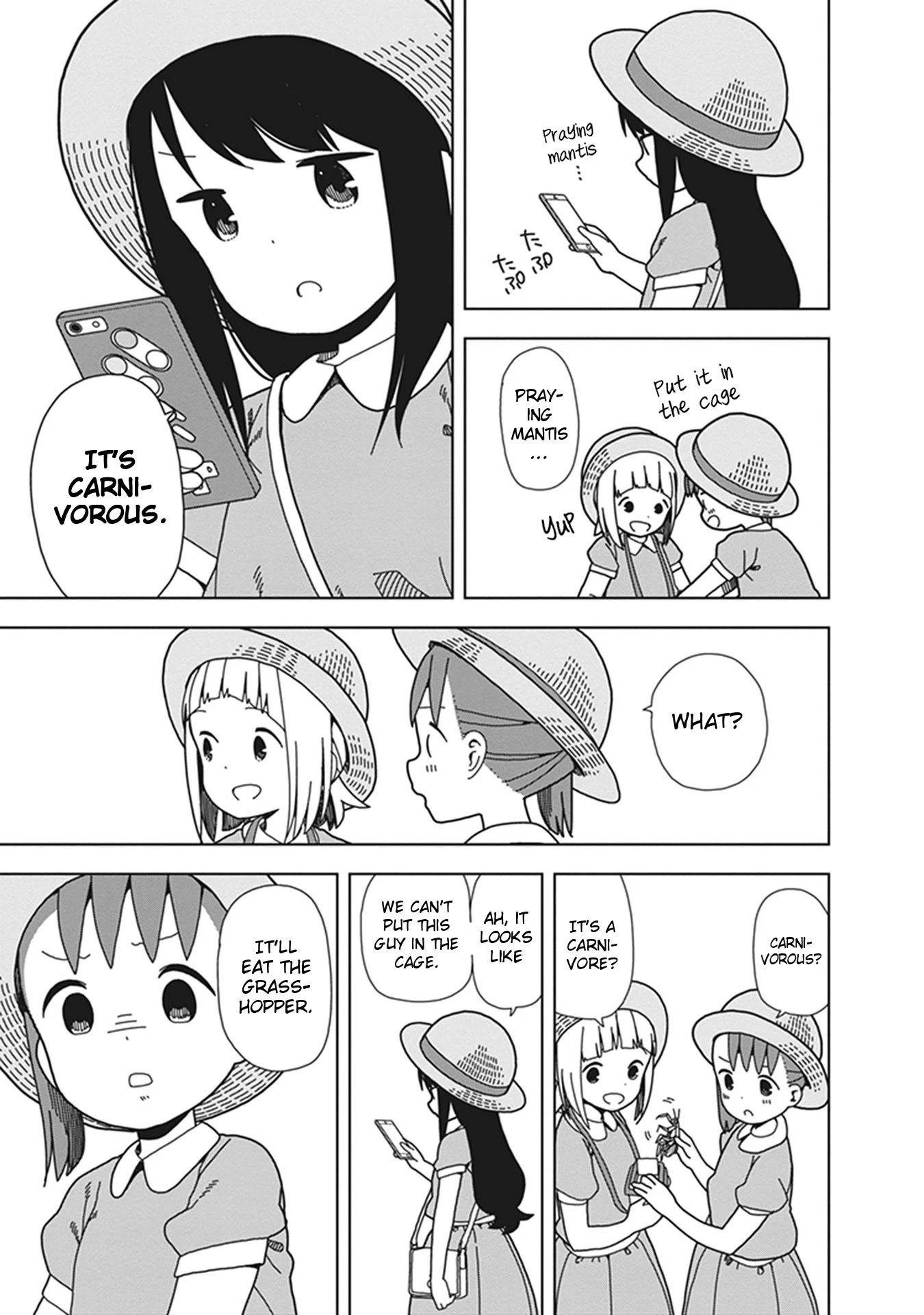 Mitsuboshi Colors Chapter 63 page 15 - Chapter 63: Bug Catching Colors
