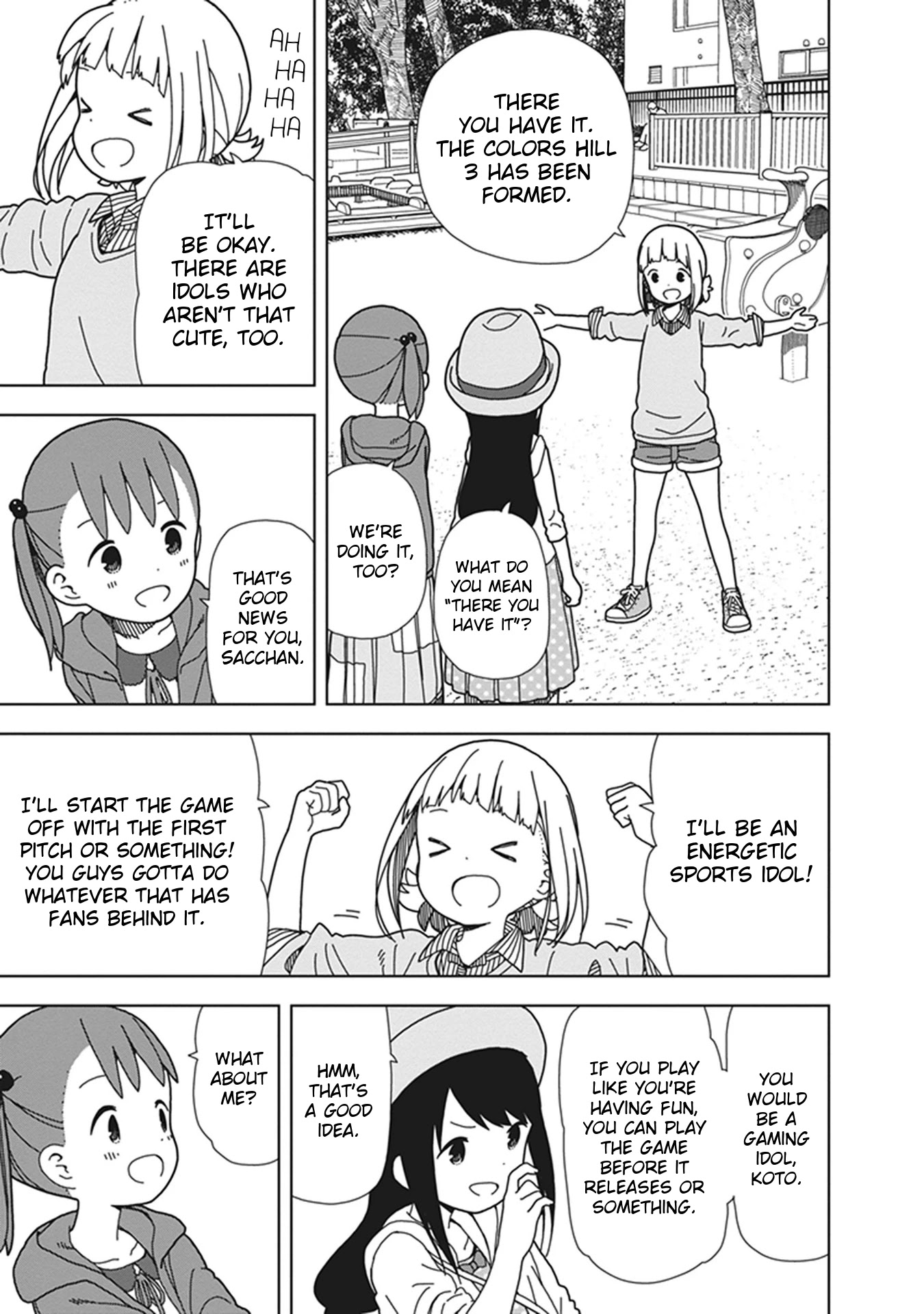 Mitsuboshi Colors Chapter 64 page 3 - Chapter 64: Colors Hill 3
