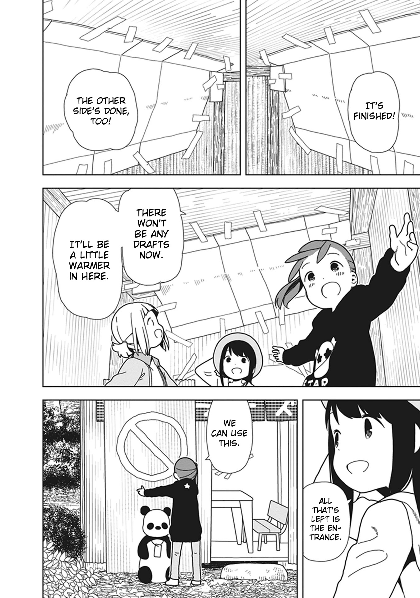 Mitsuboshi Colors Chapter 65 page 12 - Chapter 65: Warming Up The Base Plan