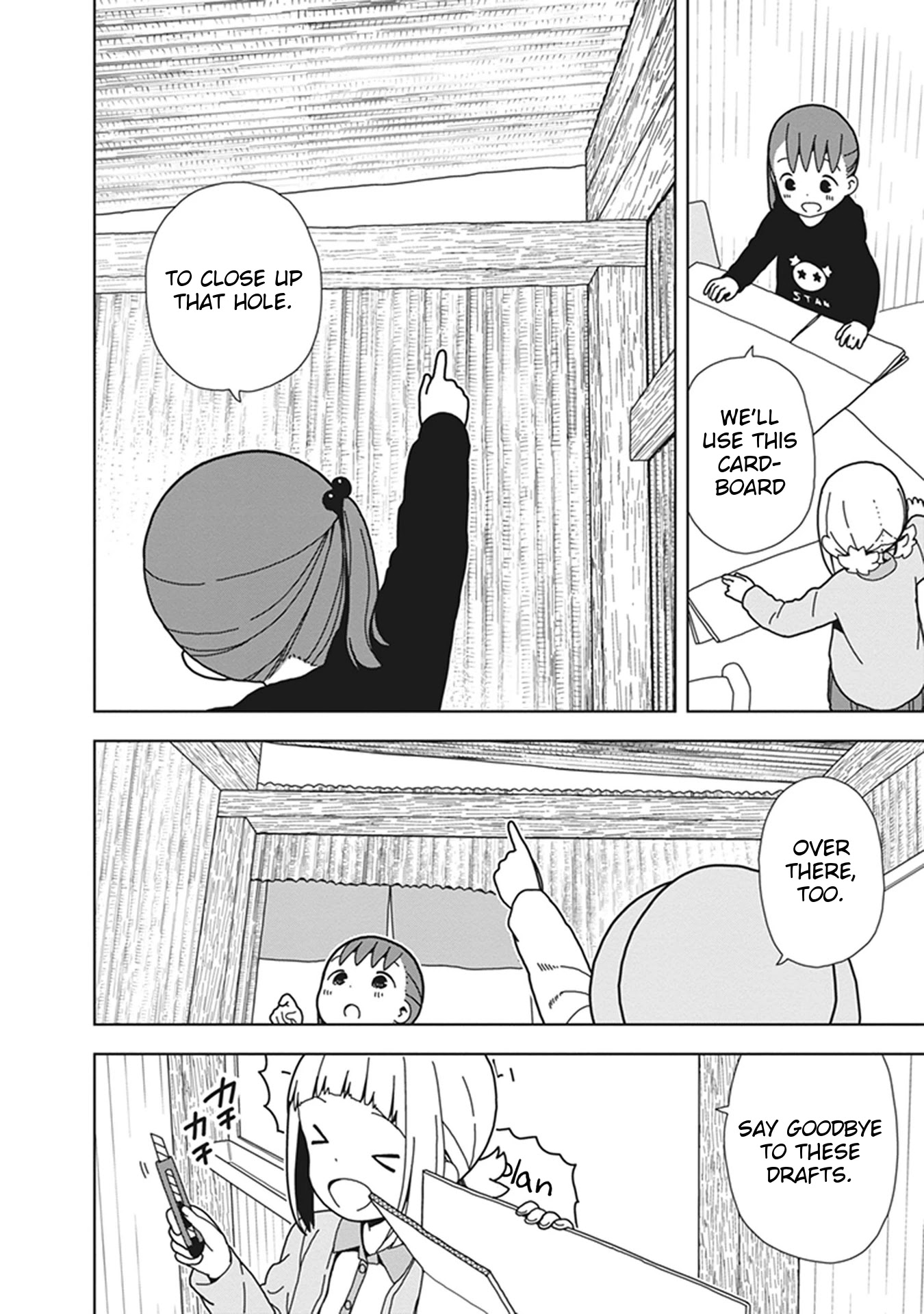 Mitsuboshi Colors Chapter 65 page 4 - Chapter 65: Warming Up The Base Plan