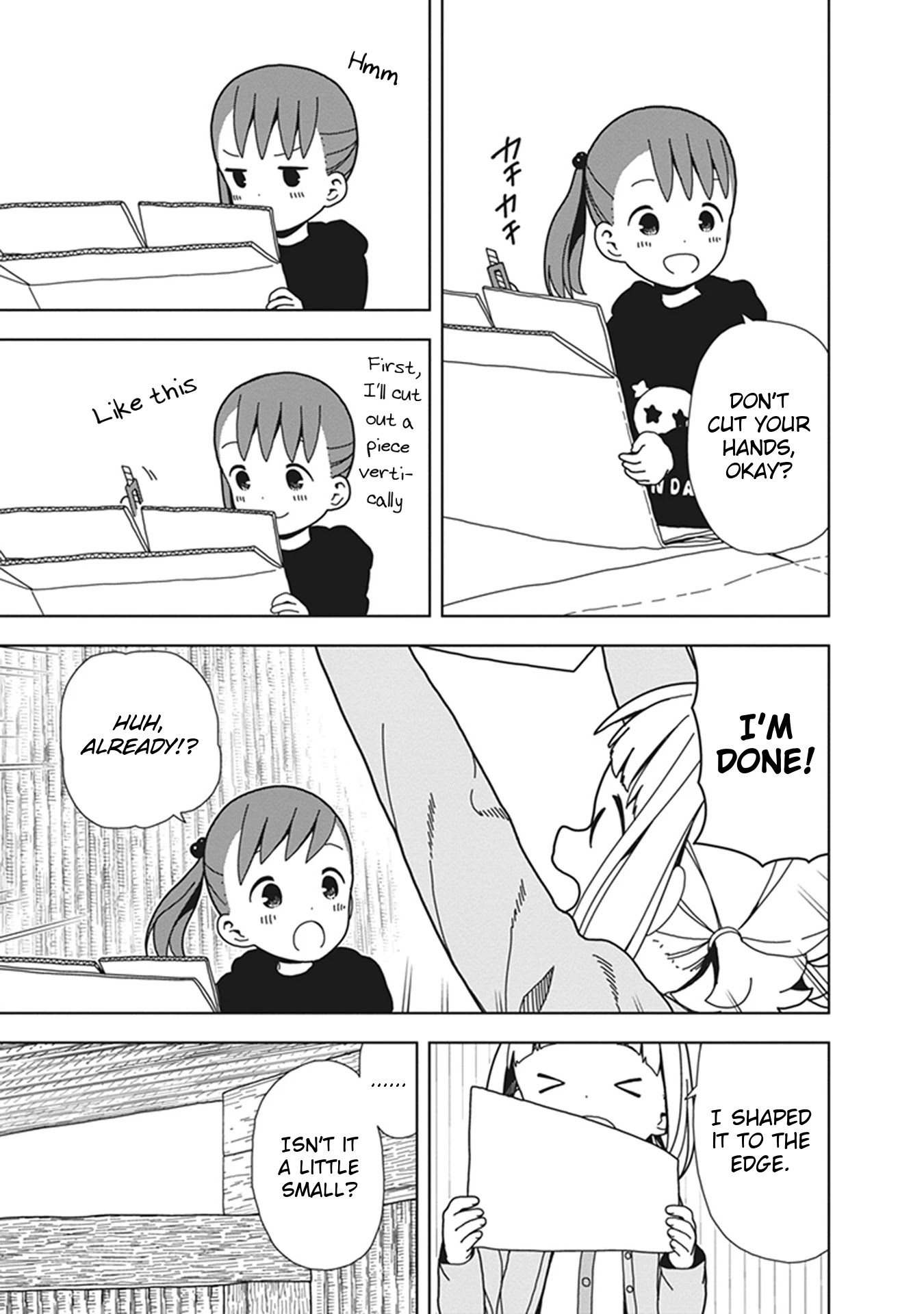 Mitsuboshi Colors Chapter 65 page 5 - Chapter 65: Warming Up The Base Plan