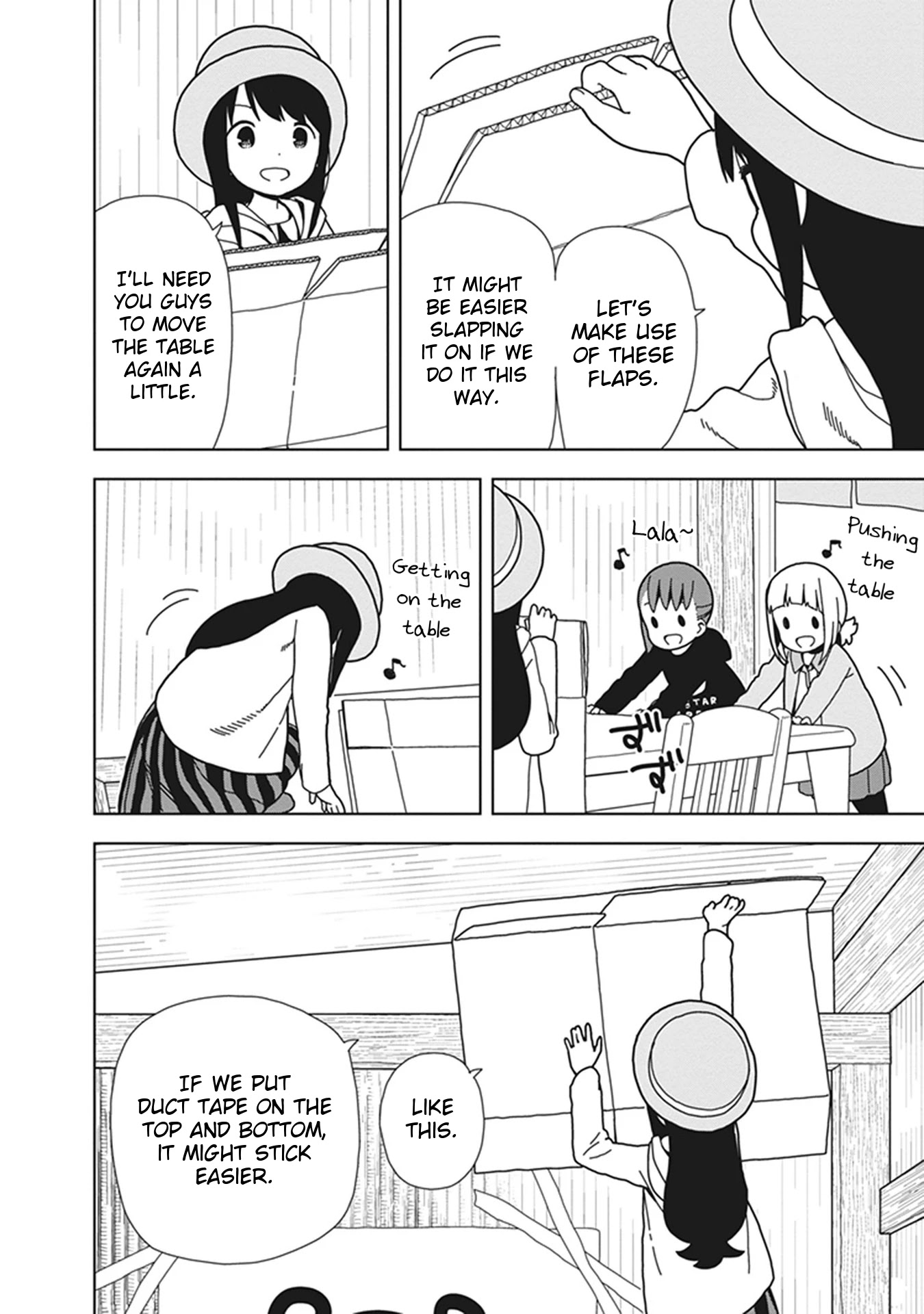Mitsuboshi Colors Chapter 65 page 8 - Chapter 65: Warming Up The Base Plan
