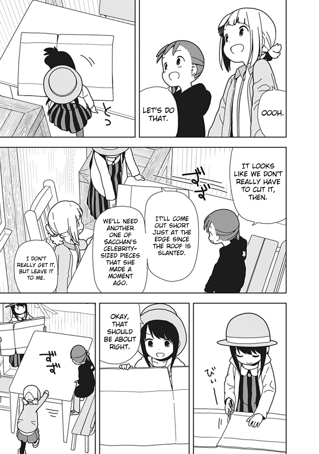 Mitsuboshi Colors Chapter 65 page 9 - Chapter 65: Warming Up The Base Plan