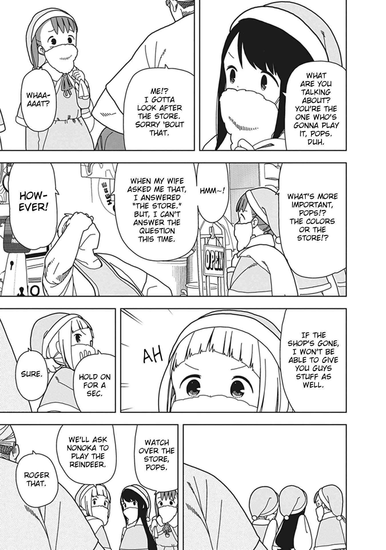 Mitsuboshi Colors Chapter 66 page 7 - Chapter 66: Merry Christmas