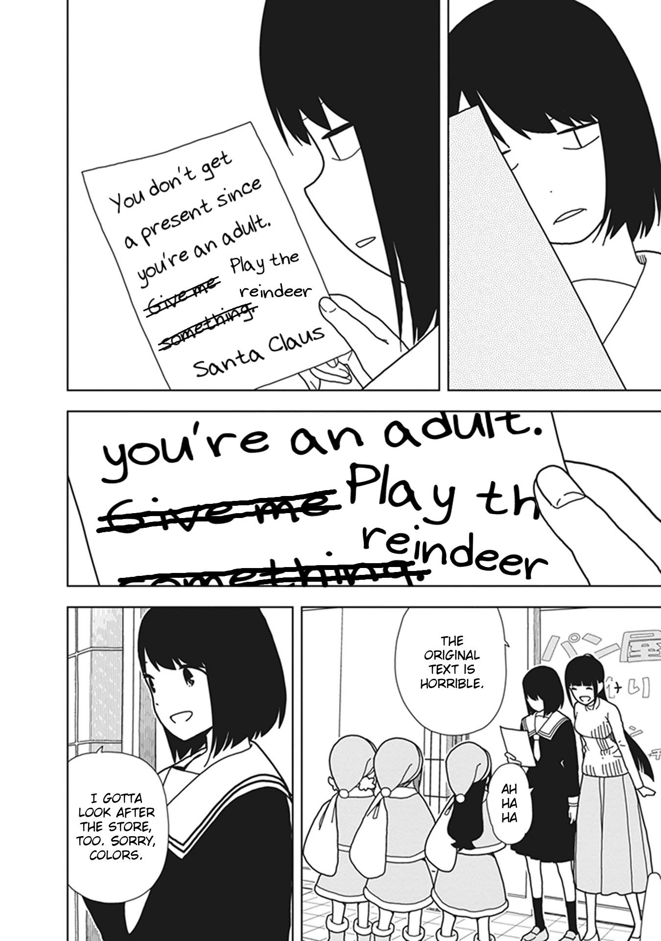 Mitsuboshi Colors Chapter 66 page 8 - Chapter 66: Merry Christmas