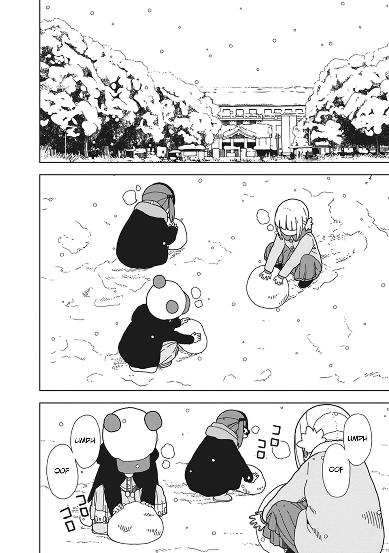 Mitsuboshi Colors Chapter 67 page 2 - Chapter 67: Our Snowman