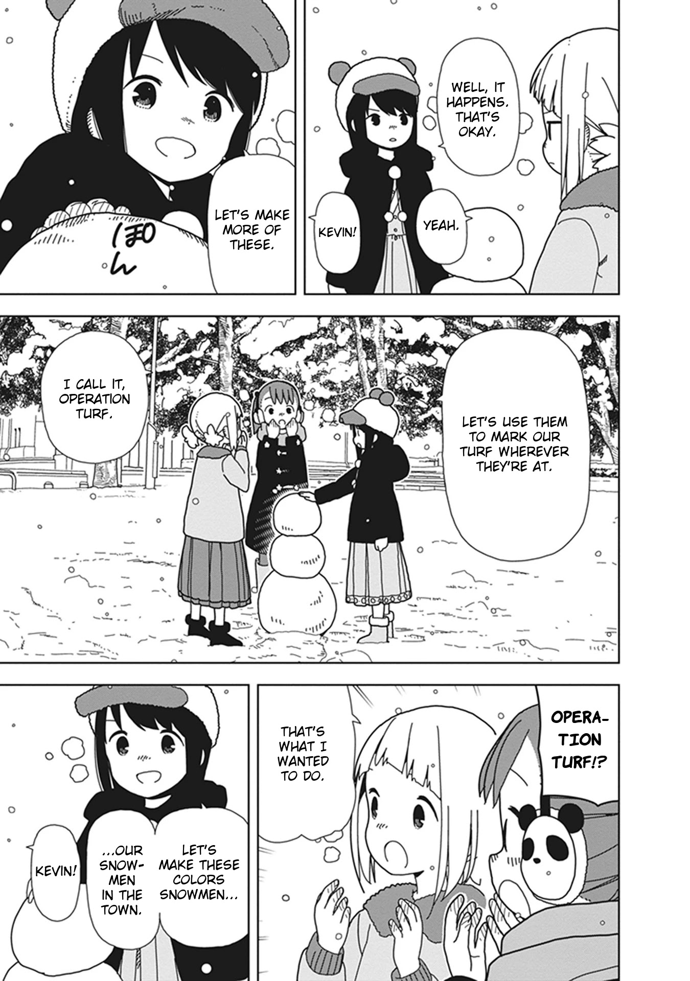 Mitsuboshi Colors Chapter 67 page 7 - Chapter 67: Our Snowman