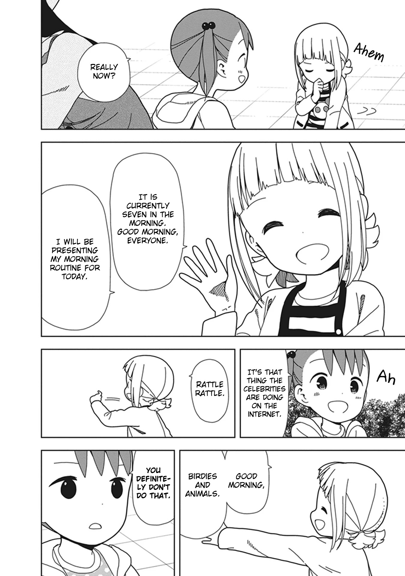 Mitsuboshi Colors Chapter 72 page 6 - Chapter 72: Wait! You Brats! [END]